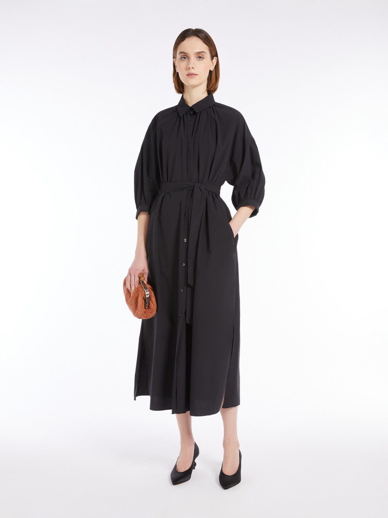 WEEKEND Max Mara CATONE Cotton canvas shirt dress outlook