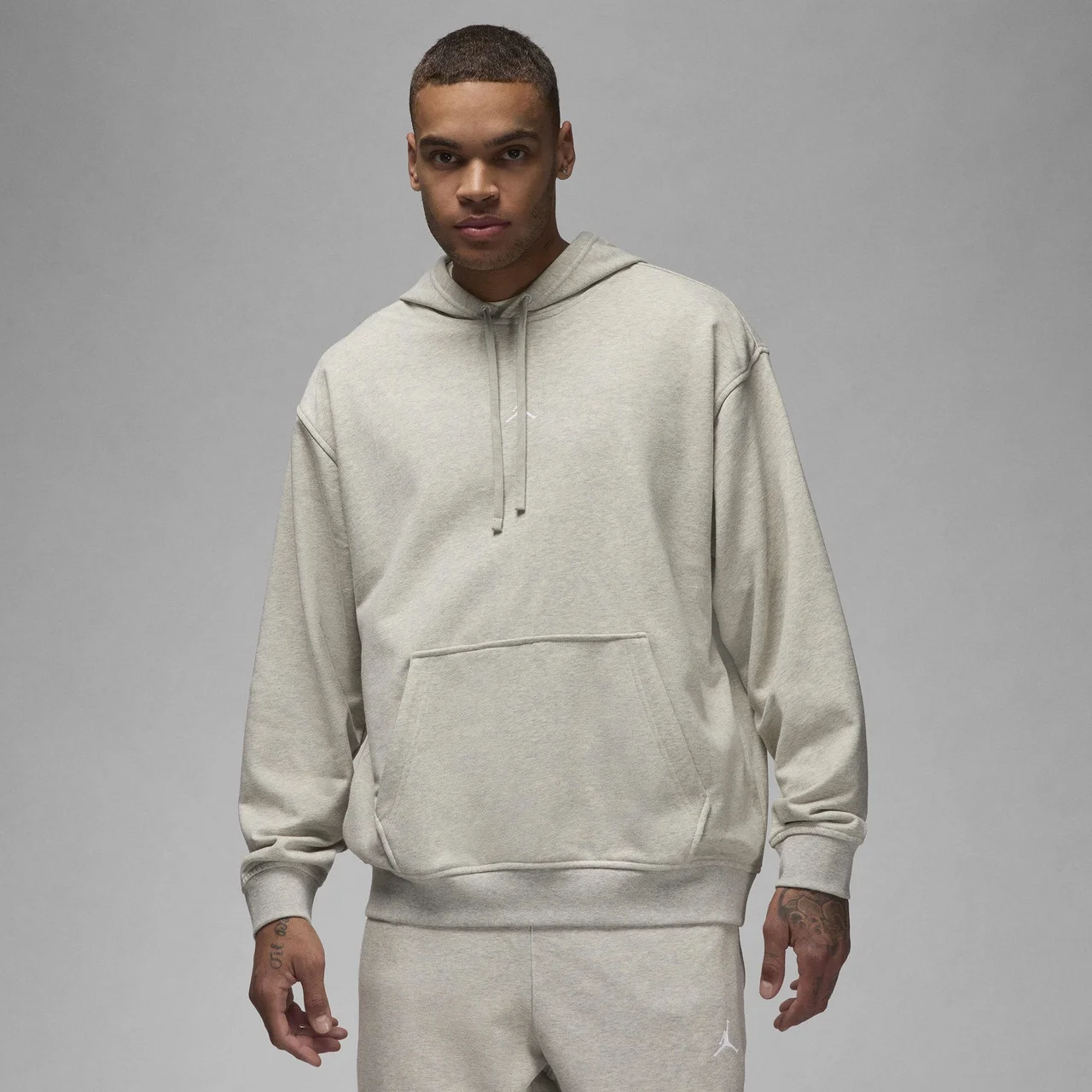 Jordan Mens Jordan Dri-FIT Sport Crossover Fleece Pullover - 1