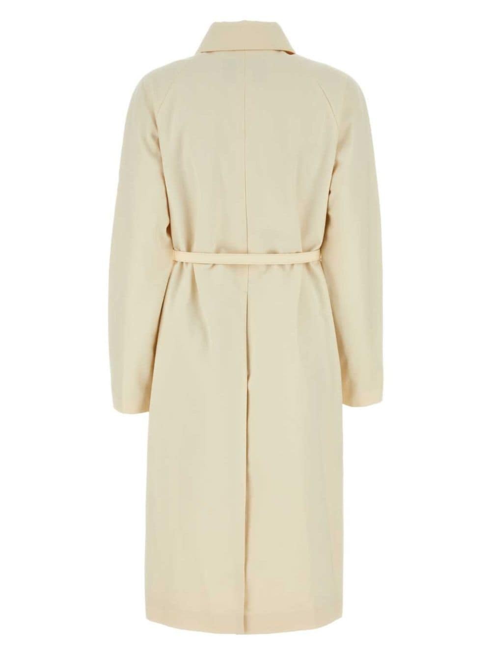 belted trench coat - 2