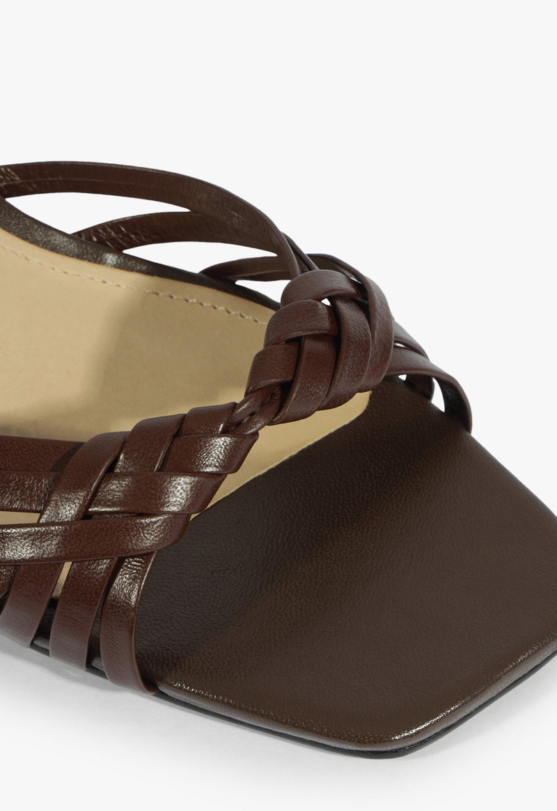 Tara Mule Mid Leather Sandal 7
