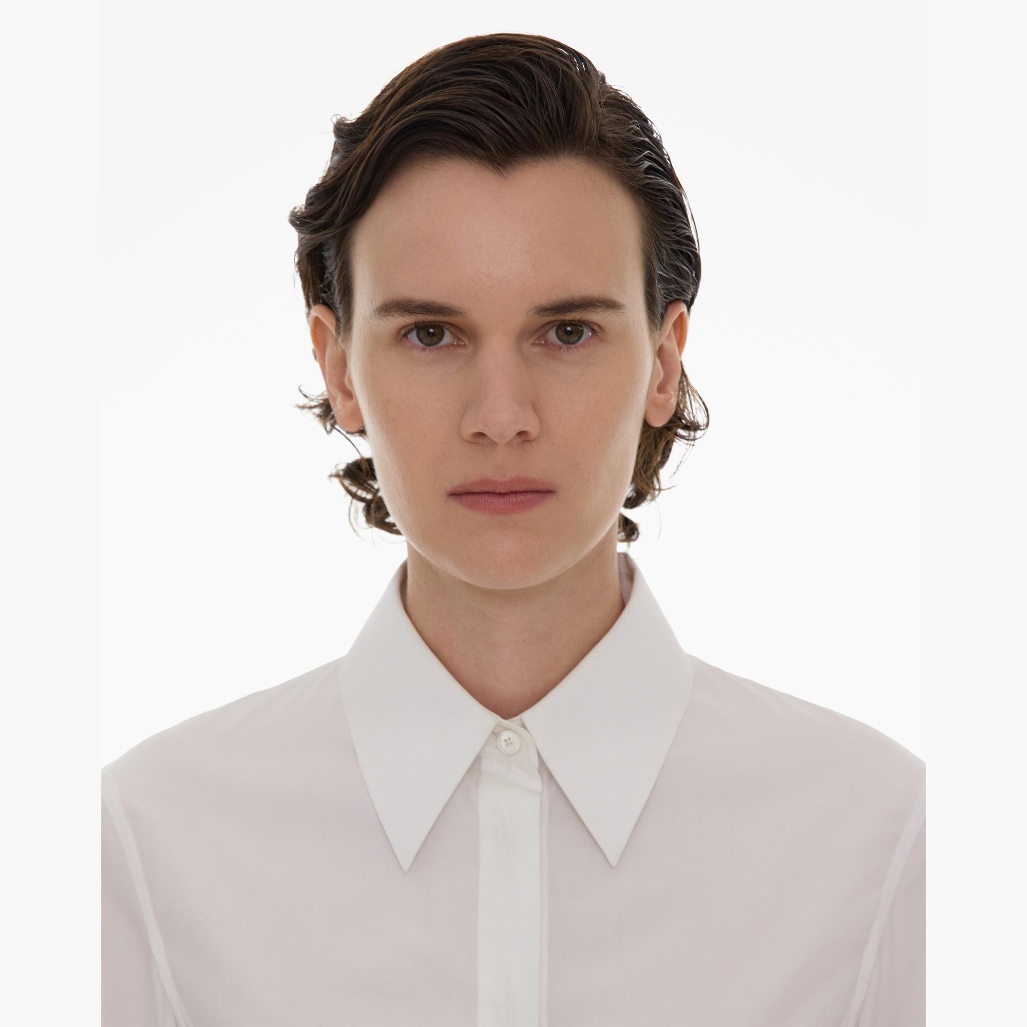 POPLIN SLASH SHIRT - 7