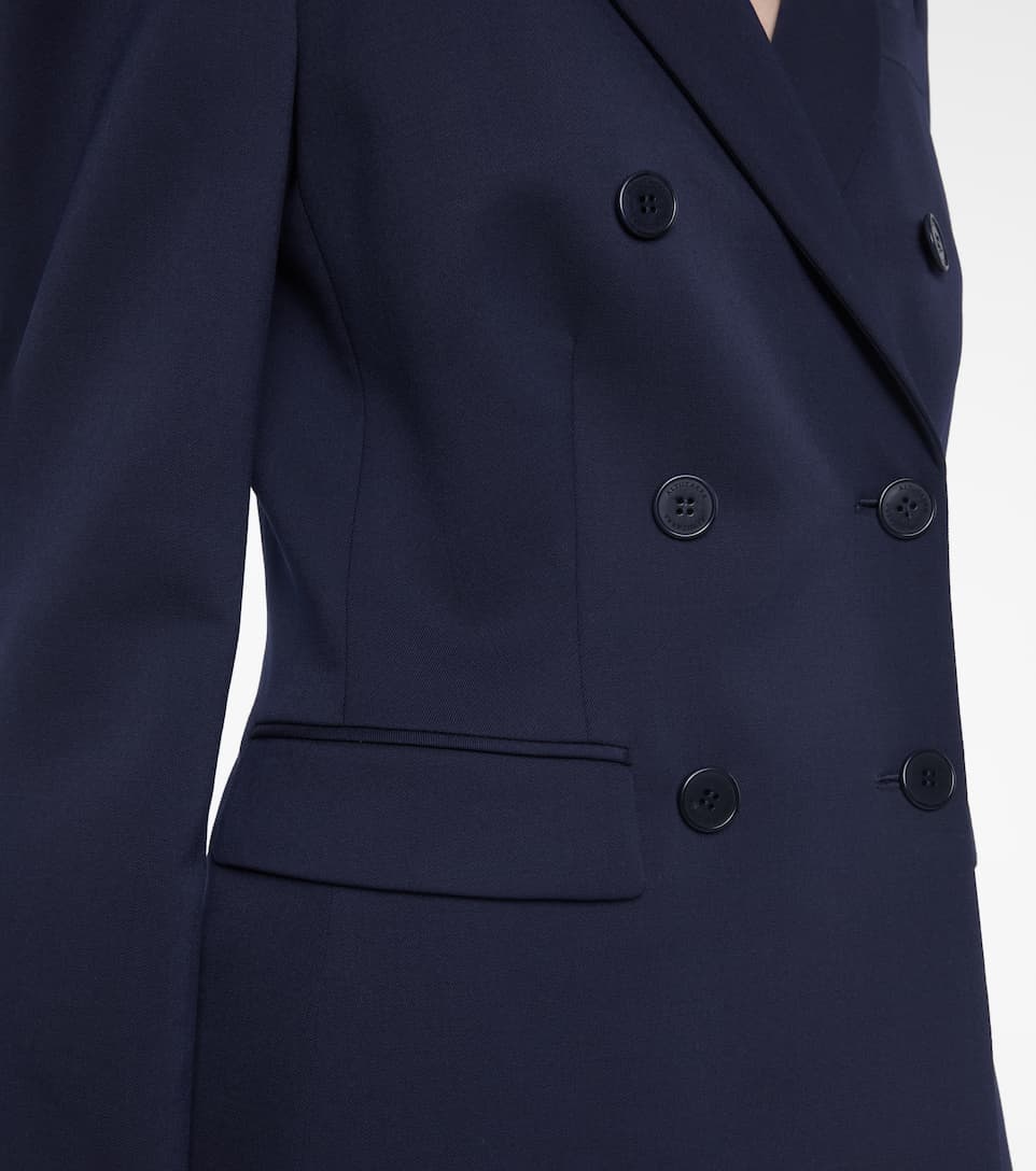 Stretch-wool blazer - 5