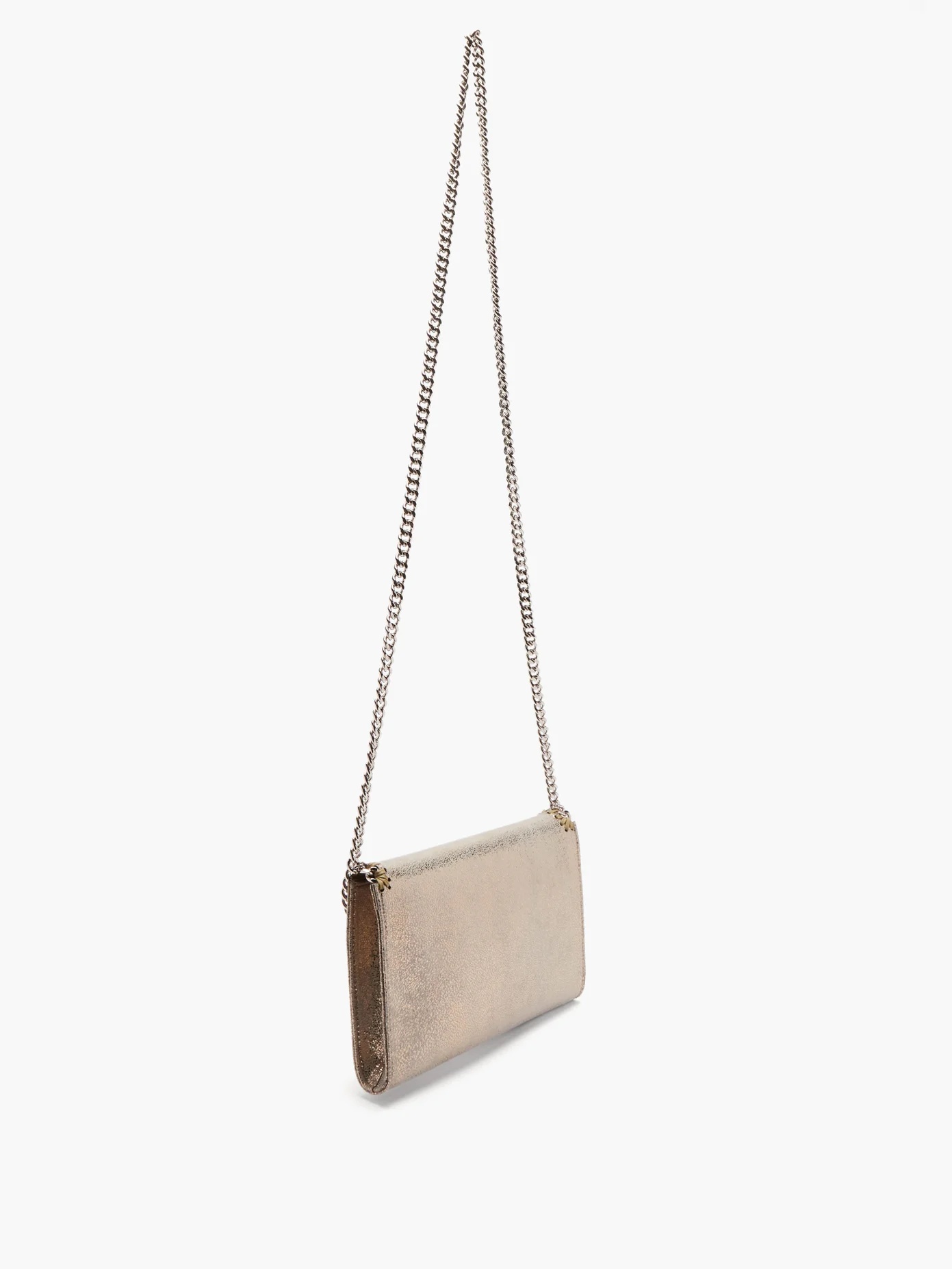 New Falabella mini faux-suede shoulder bag - 4