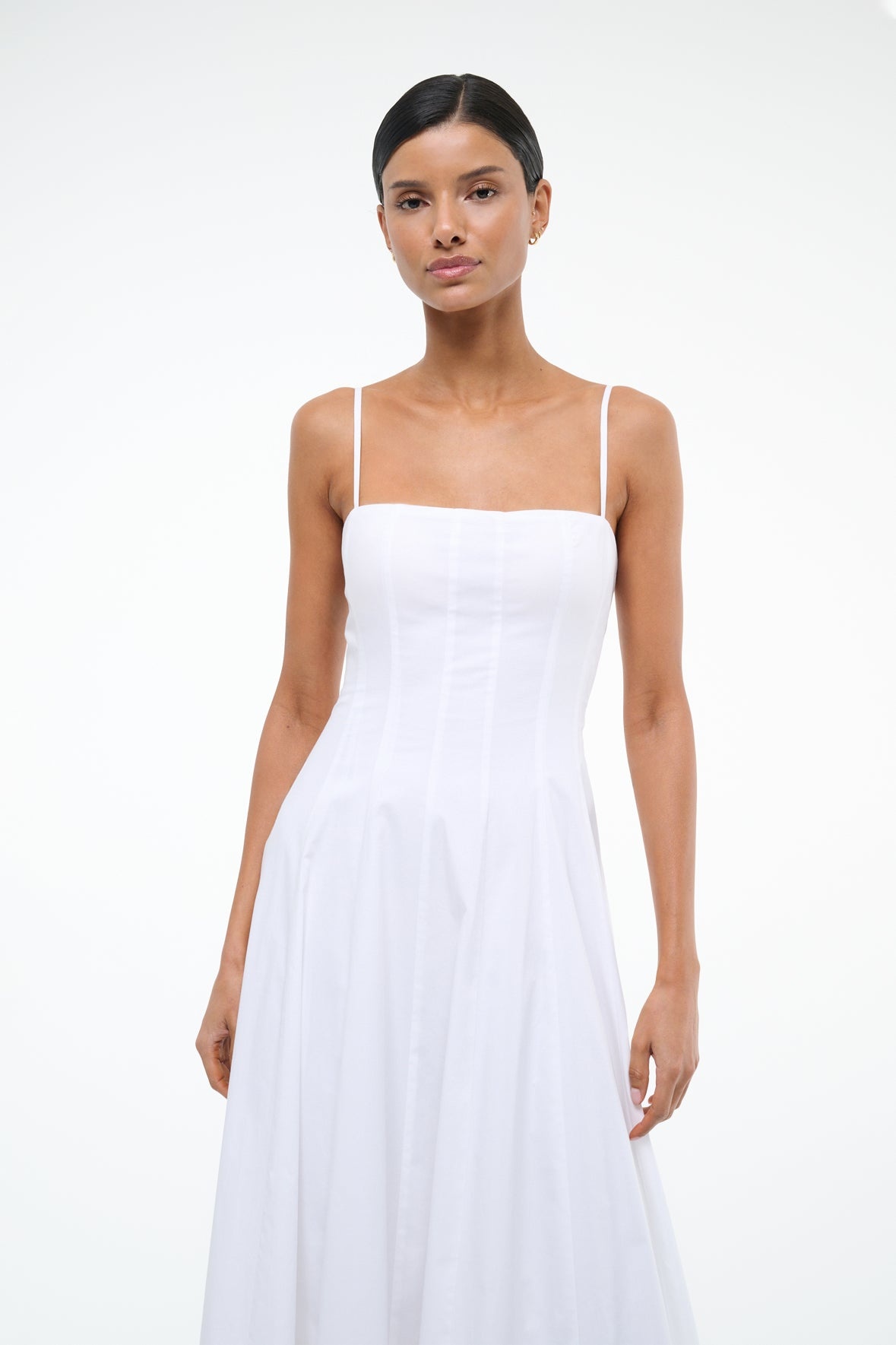 STAUD WYLIE MAXI DRESS BLACK - 4