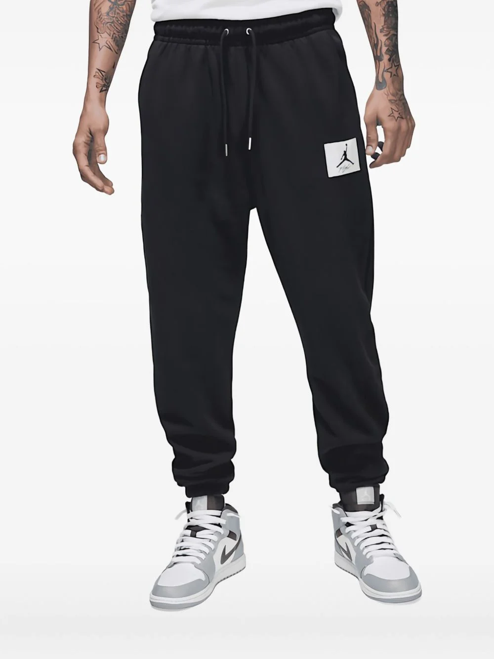 flight logo fleece joggers - 1
