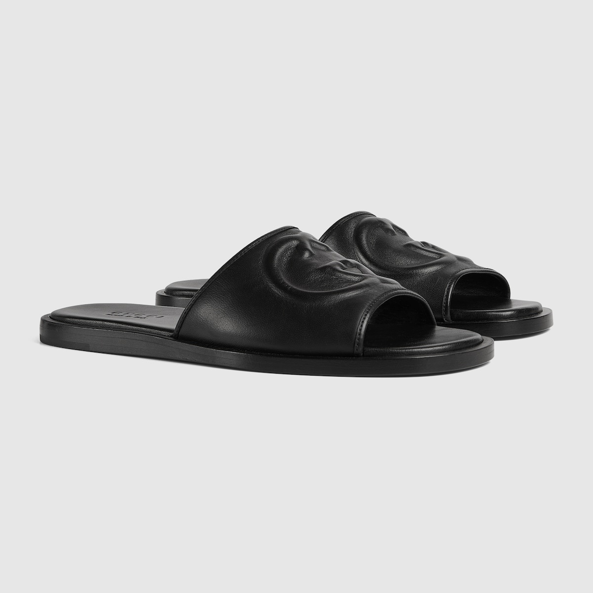 Men's slide sandal with Interlocking G - 2