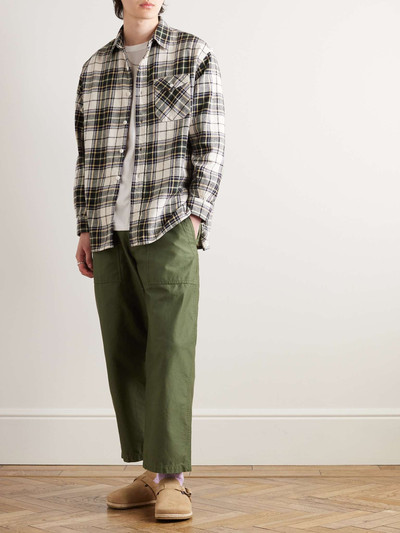 BEAMS PLUS Checked Cotton-Flannel Shirt outlook