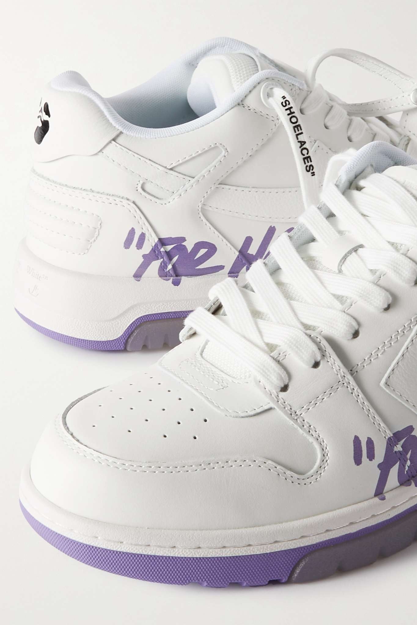 Out of Office For Walking printed leather sneakers - 4