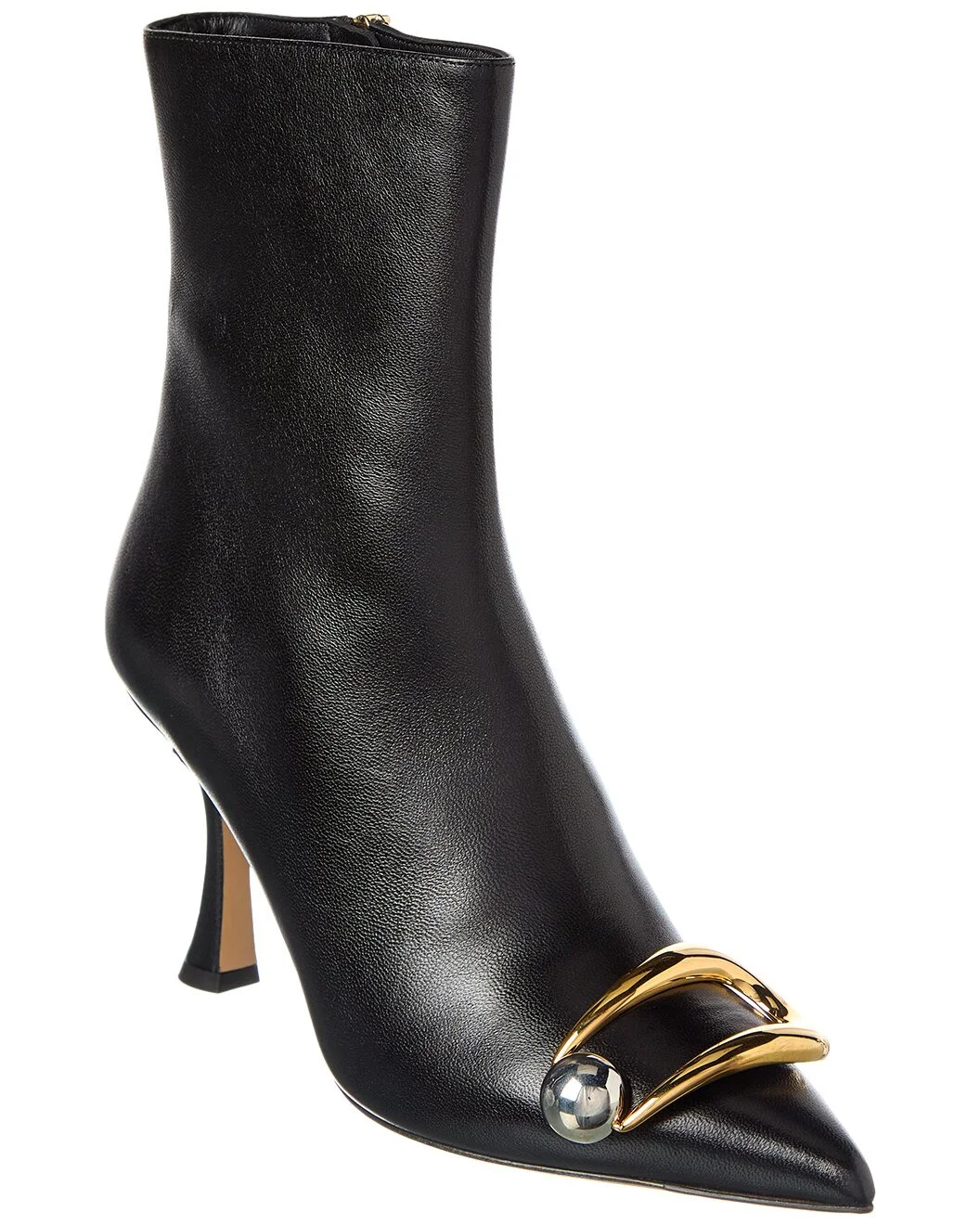 Alexandre Birman Harper 85 Leather Bootie - 1