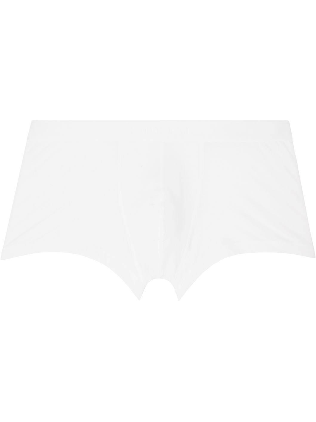 Three-Pack White Cotton Boxer Briefs - 2