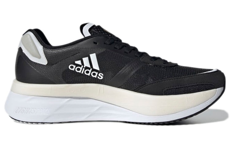 (WMNS) adidas Adizero Boston 10 'Black White' H67515 - 2