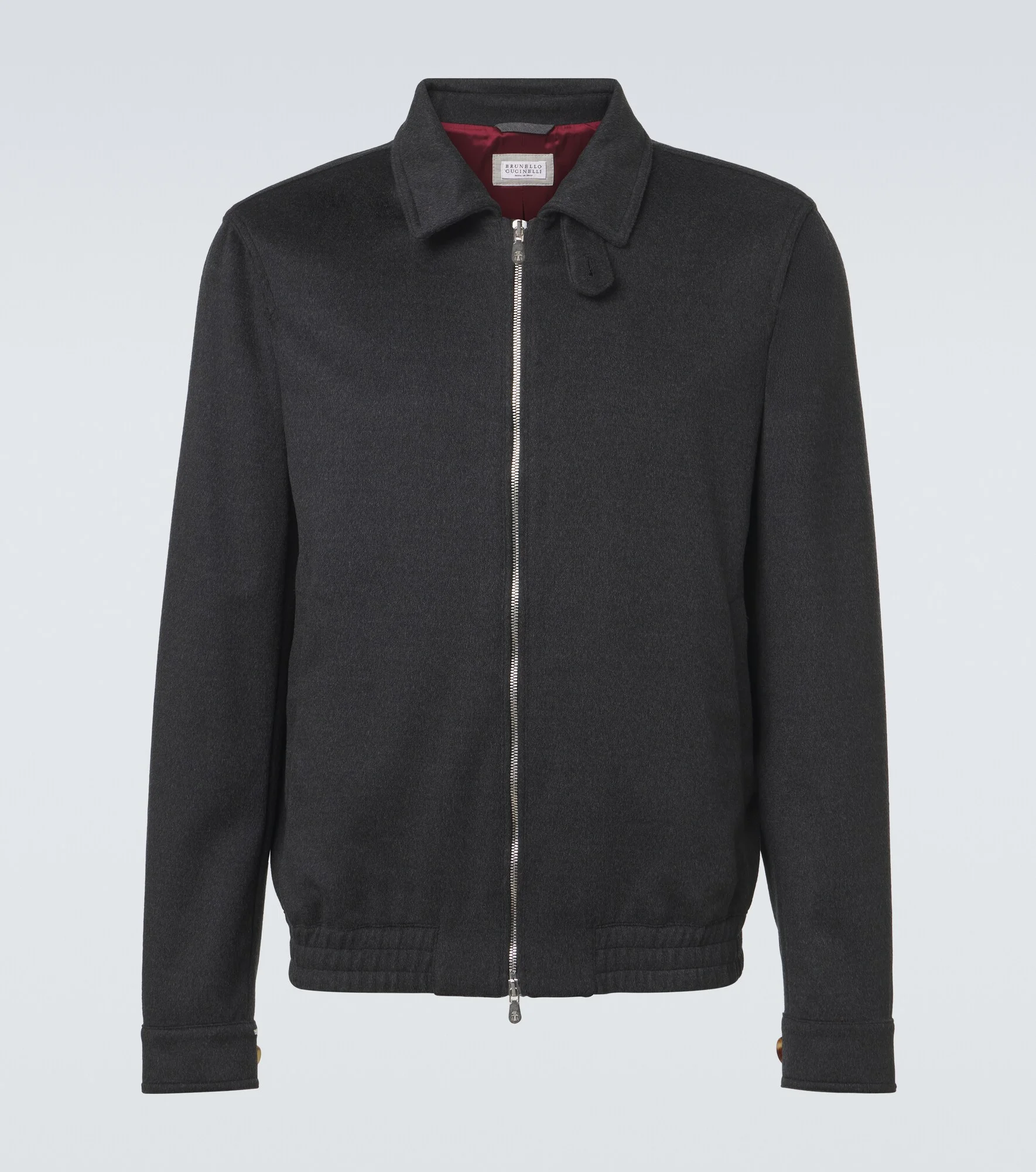 Virgin wool blouson jacket - 1