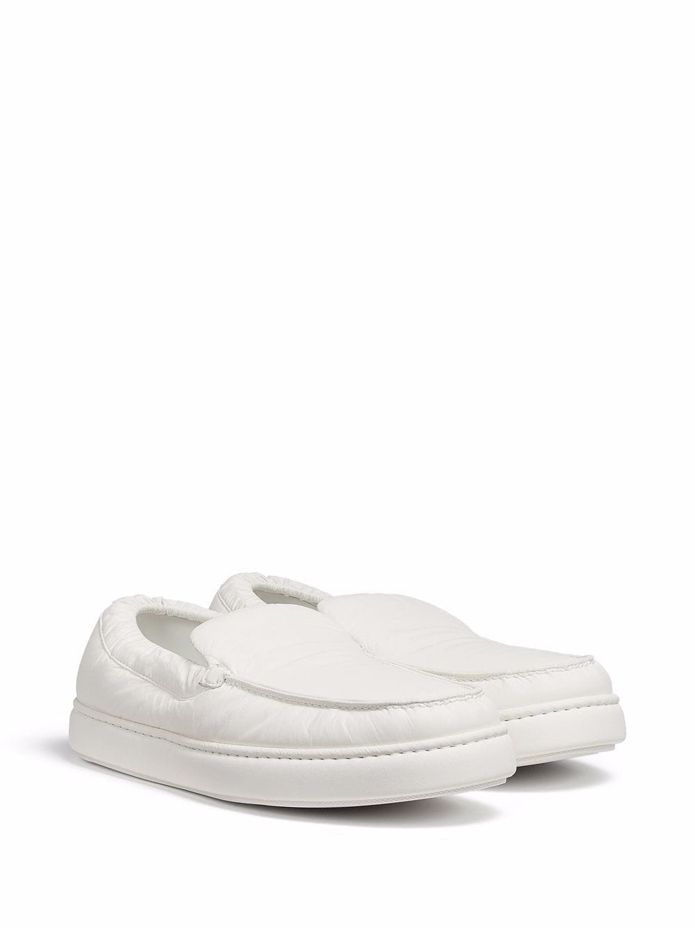 padded-panel slip-on sneakers - 2