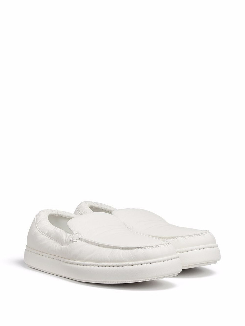 ZEGNA padded-panel slip-on sneakers outlook