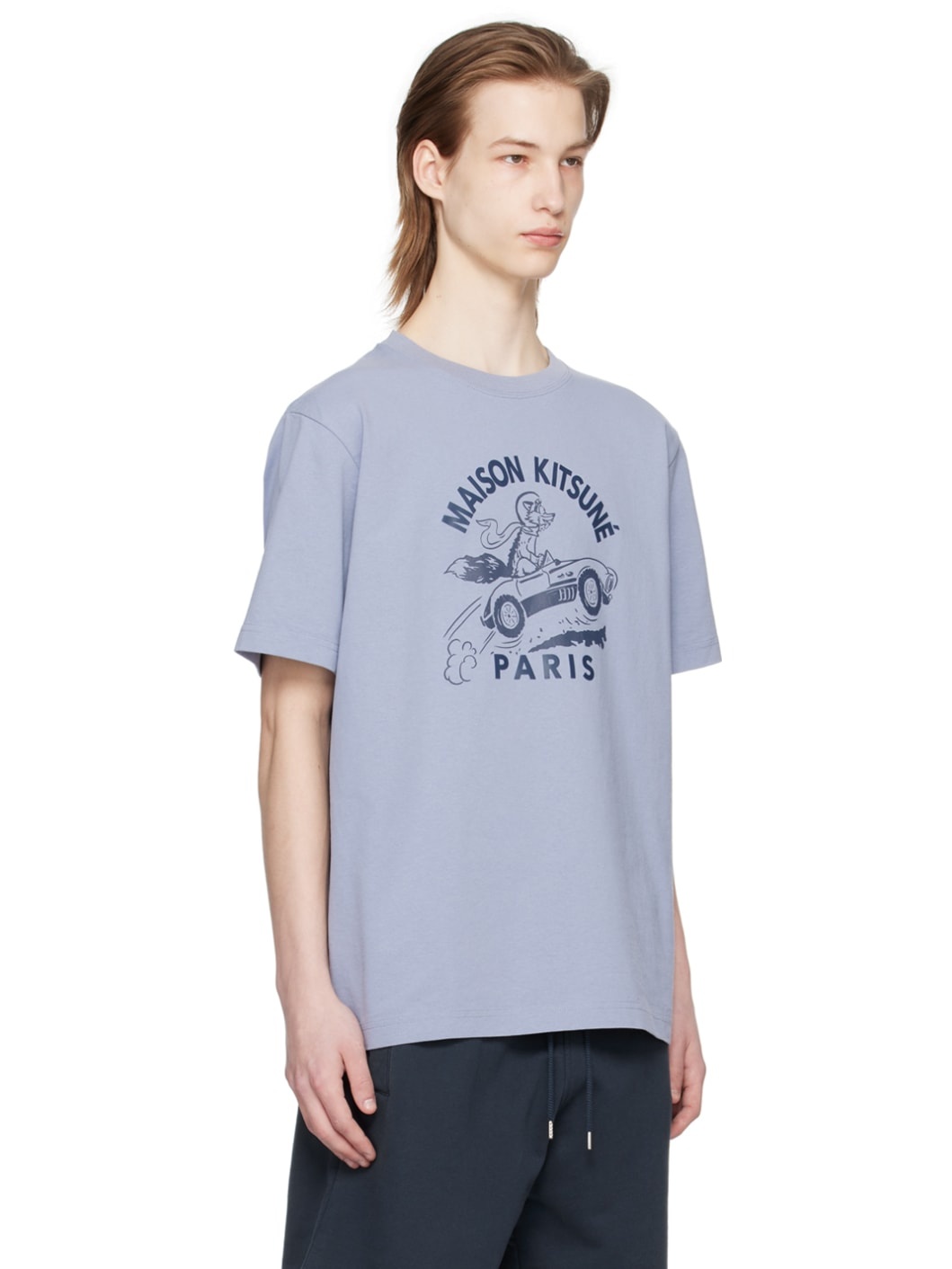 Blue Racing Fox T-Shirt - 2