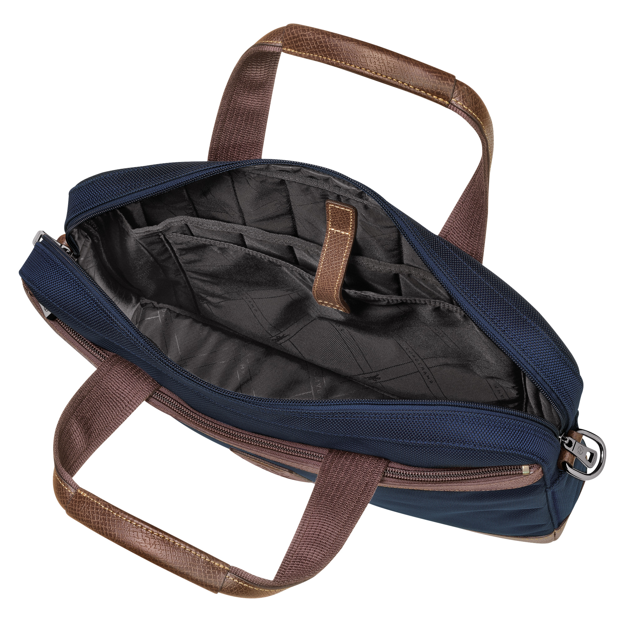 Boxford S Briefcase Blue - Canvas - 5