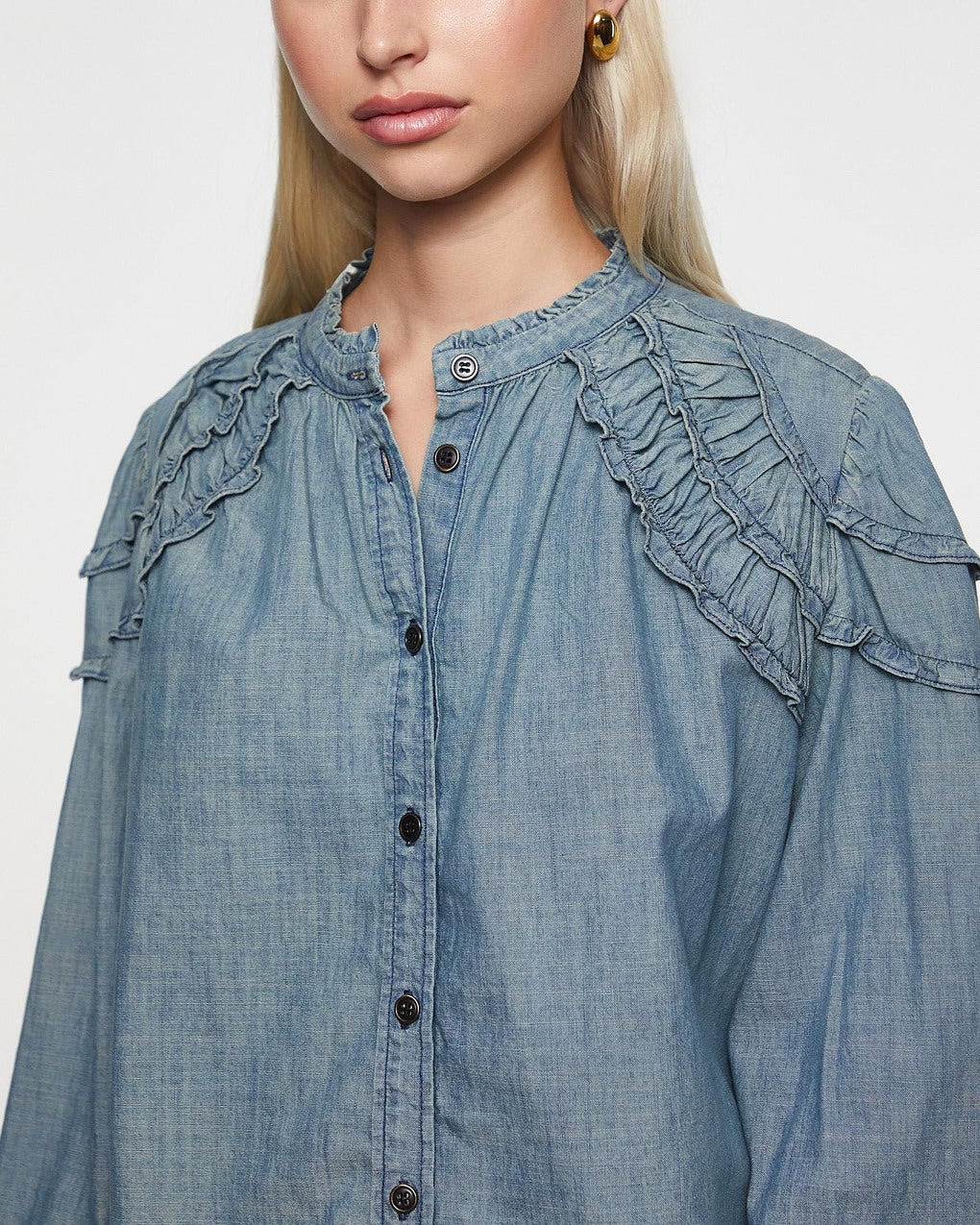 Blouse Milya  Blue - 5