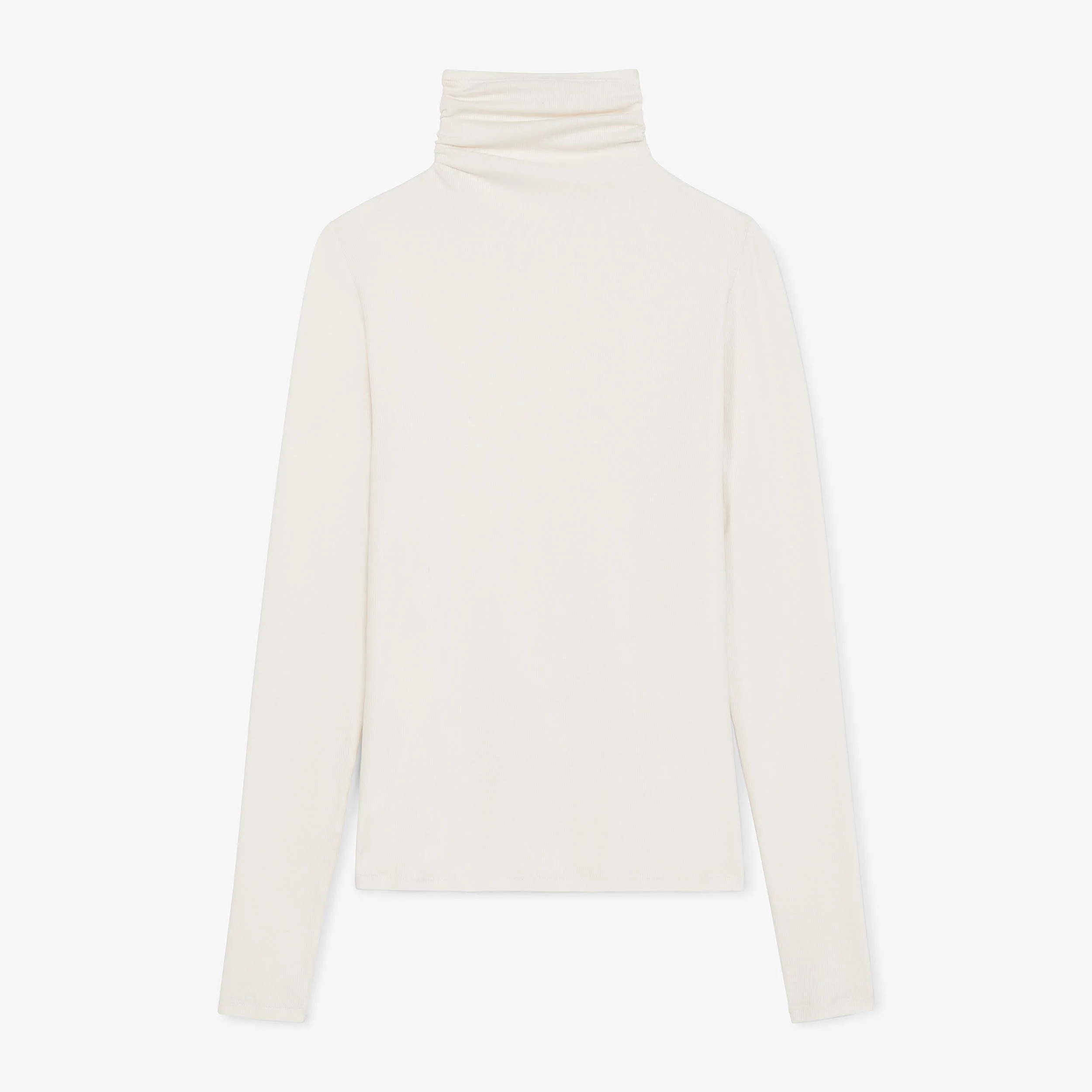 Axam Layering Turtleneck - Organic Ribbed Pima Cotton - 1