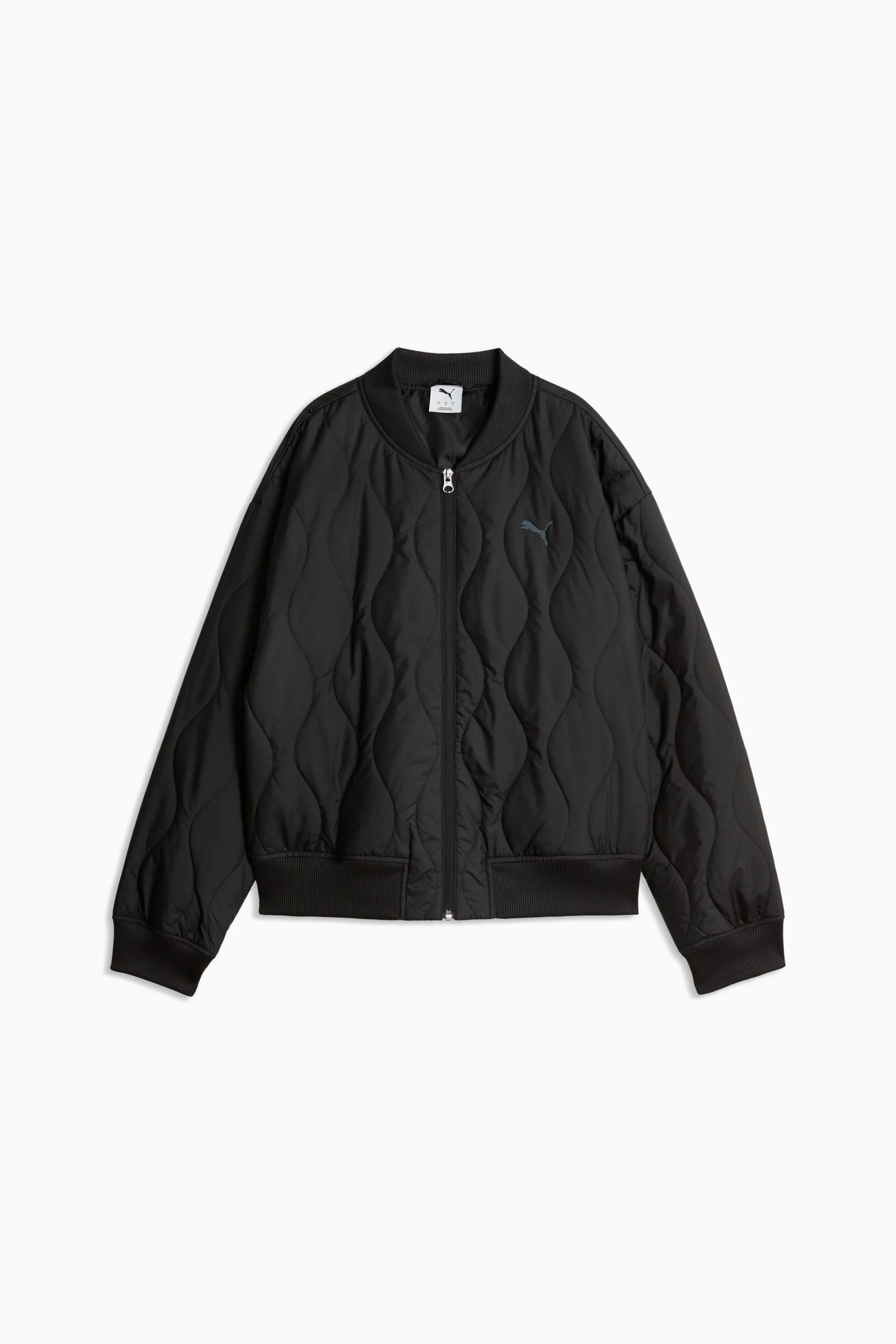 Satin Women's Bomber Jacket - 1
