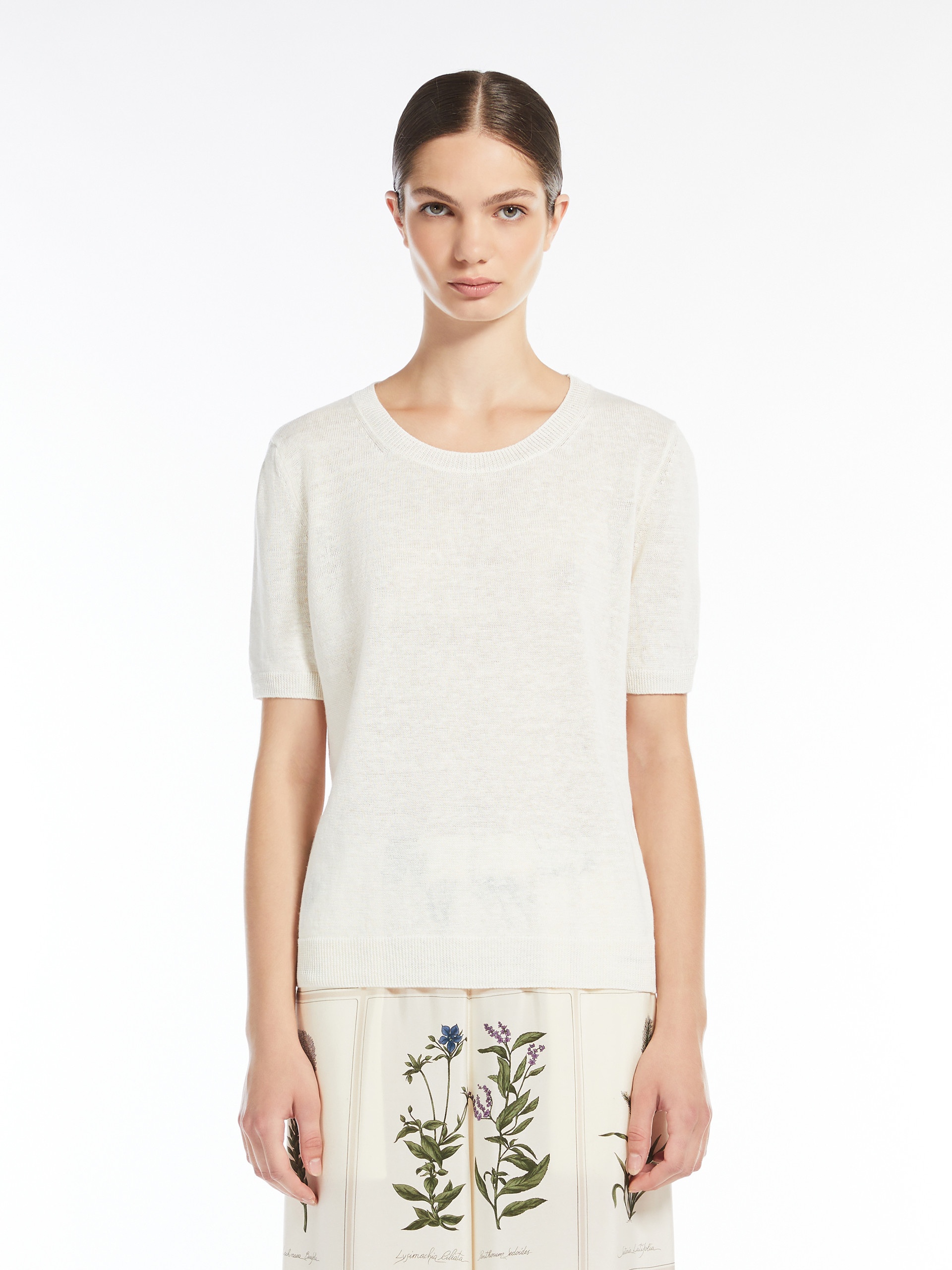 PANCONE Linen yarn jumper - 3