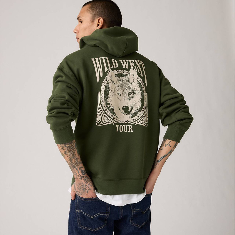 Levi's RELAXED GRAPHIC HOODIE SWEATSHIRT outlook