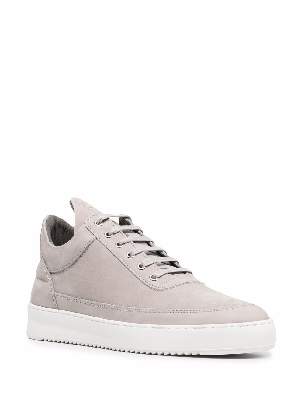 leather high-top sneakers - 2