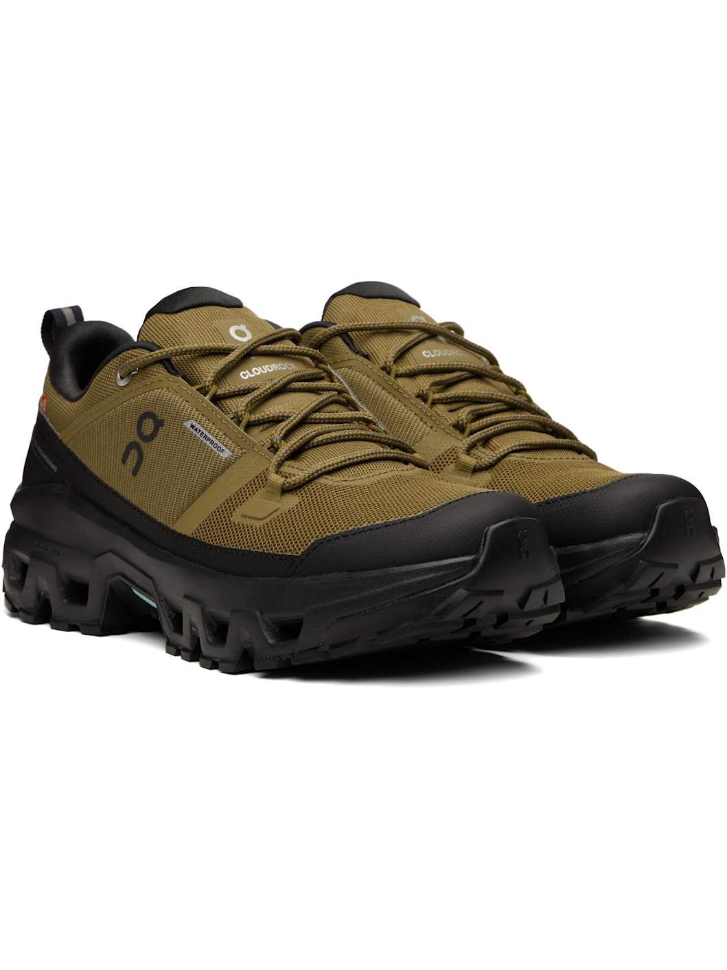 Khaki Cloudrock Low Waterproof Sneakers - 4