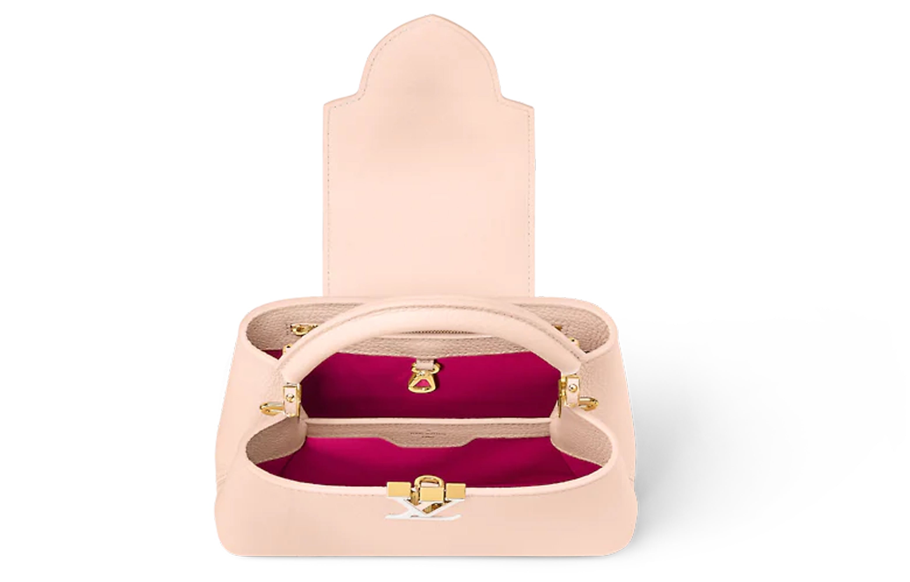 (WMNS) LOUIS VUITTON Capucines BB Handbag 'Pink' M21643 - 4