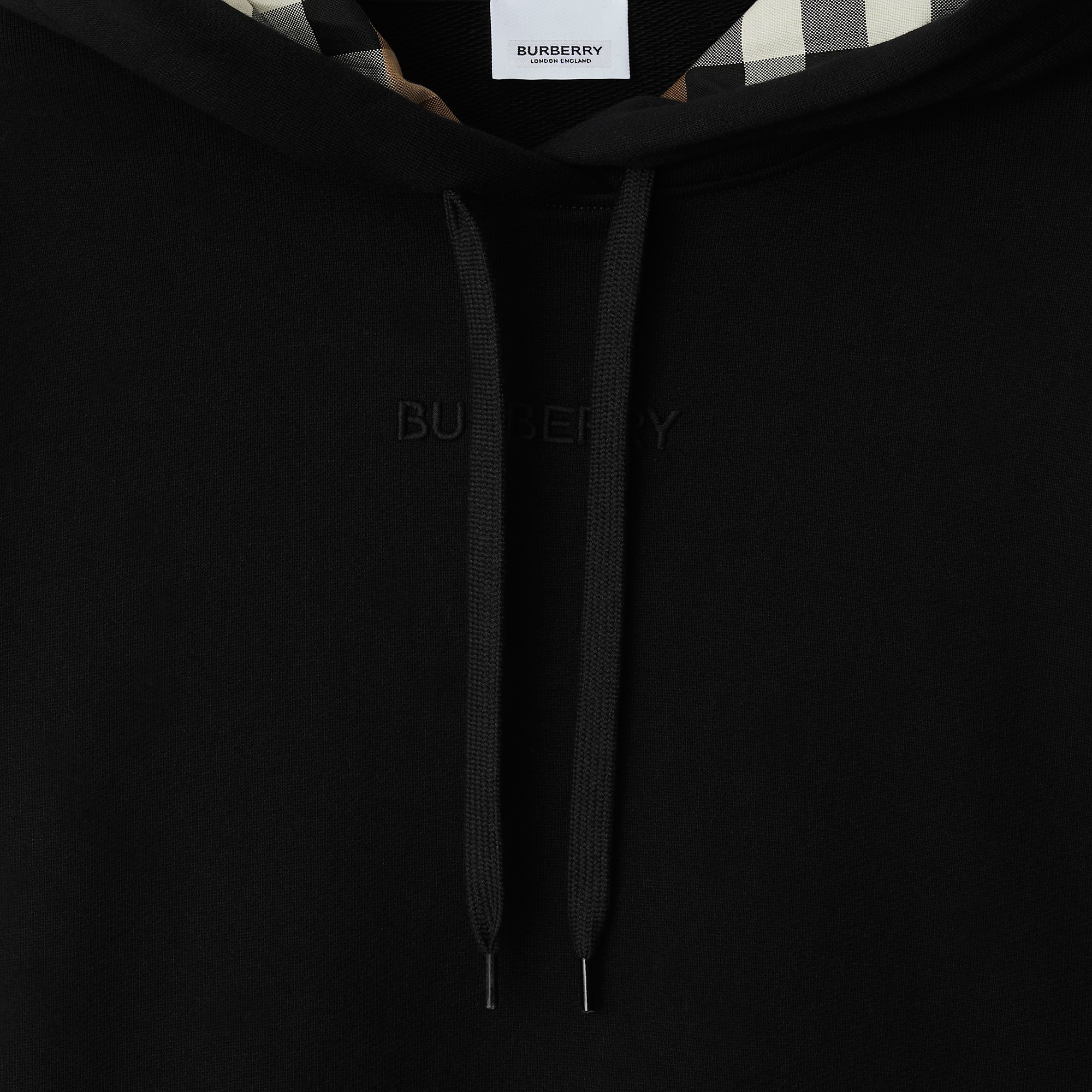 Cropped Cotton Hoodie - 3