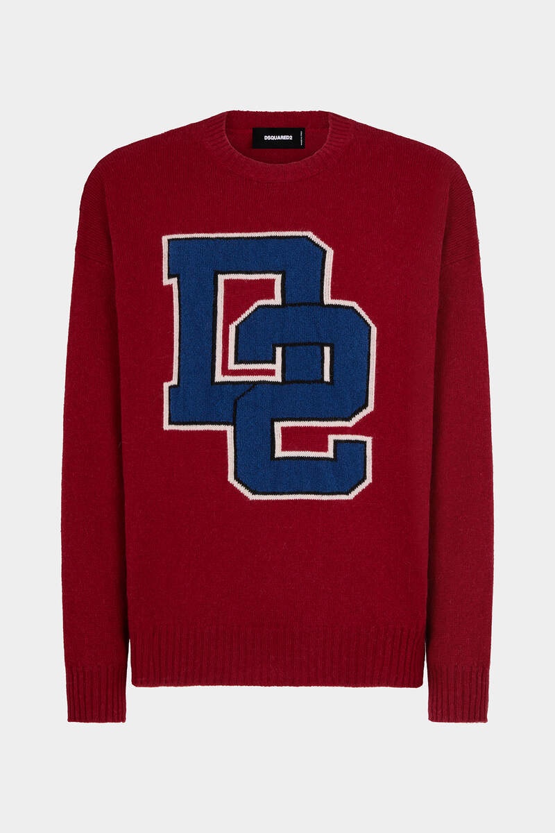 D2 KNIT CREWNECK PULLOVER - 1