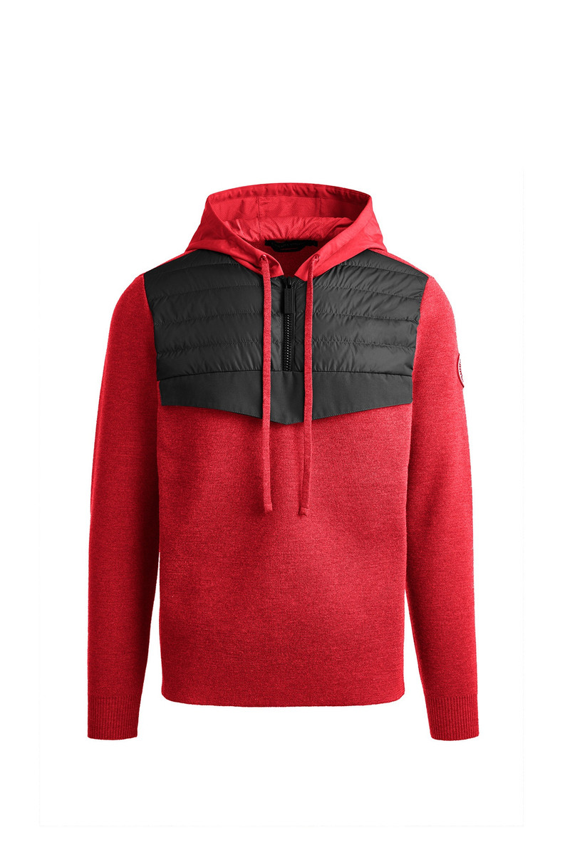 HYBRIDGE KNIT ANORAK 1