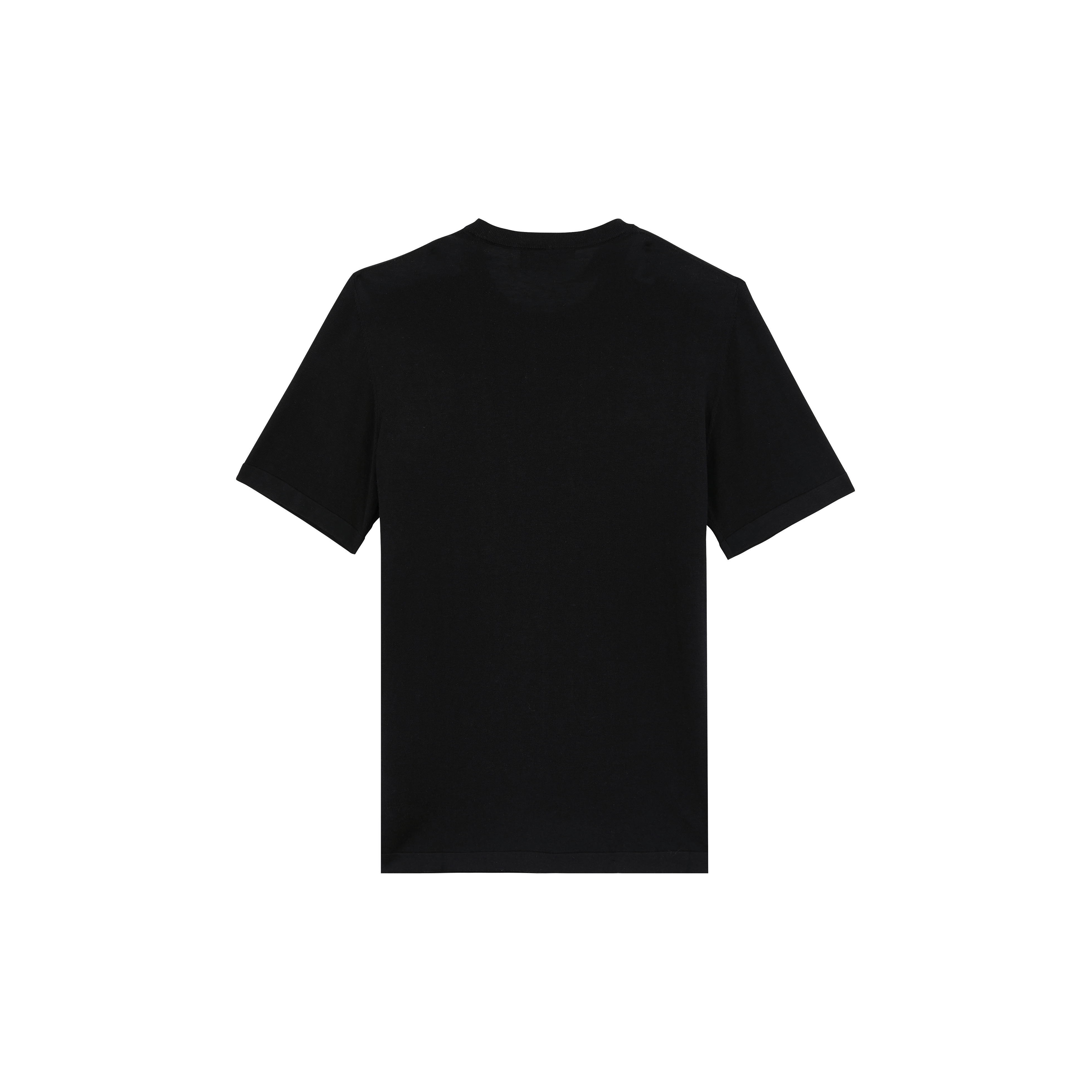 Men Cotton T-shirt Jacquard Turtle - 2