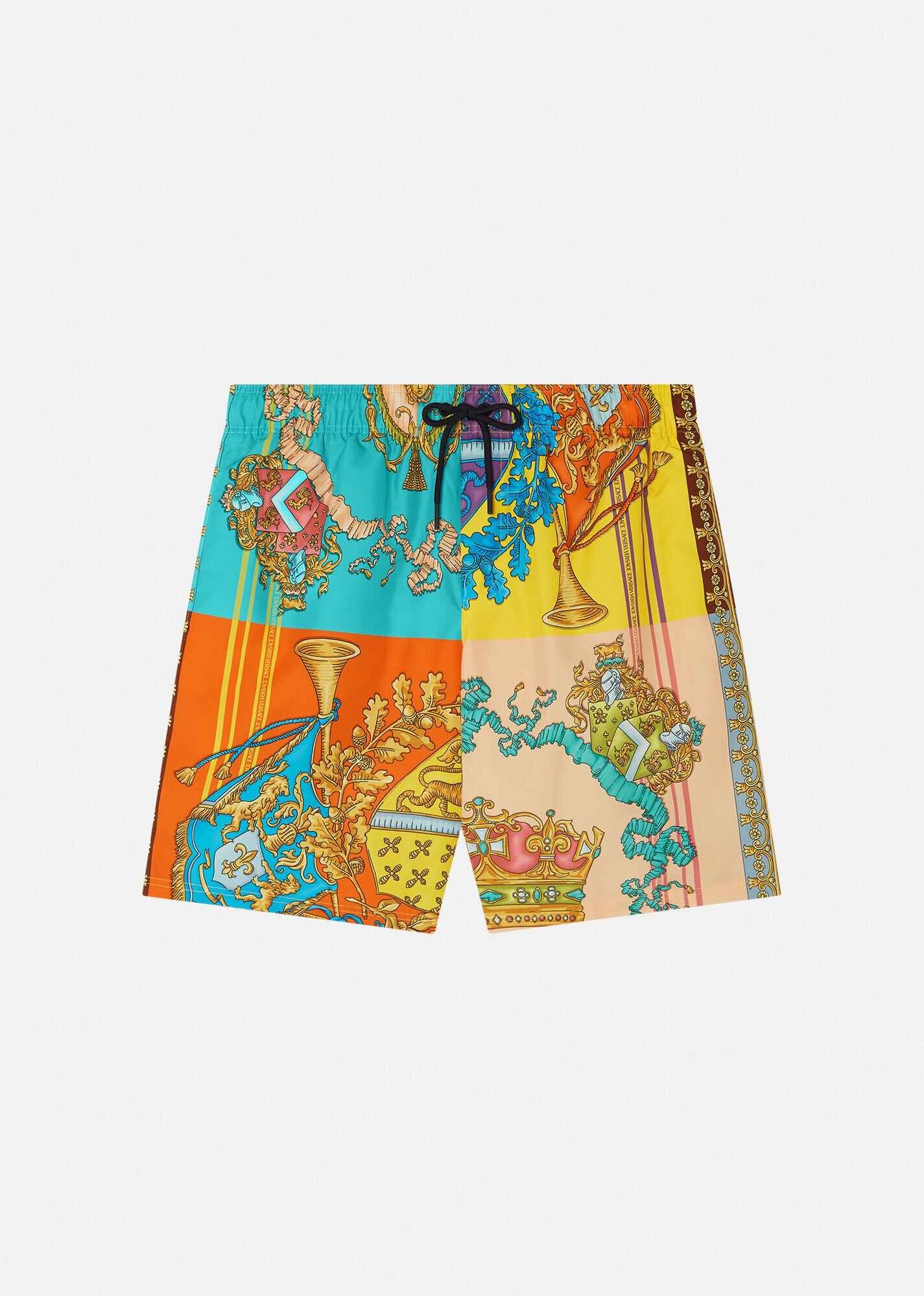 Royal Rebellion Mid-length Swim Shorts - 1