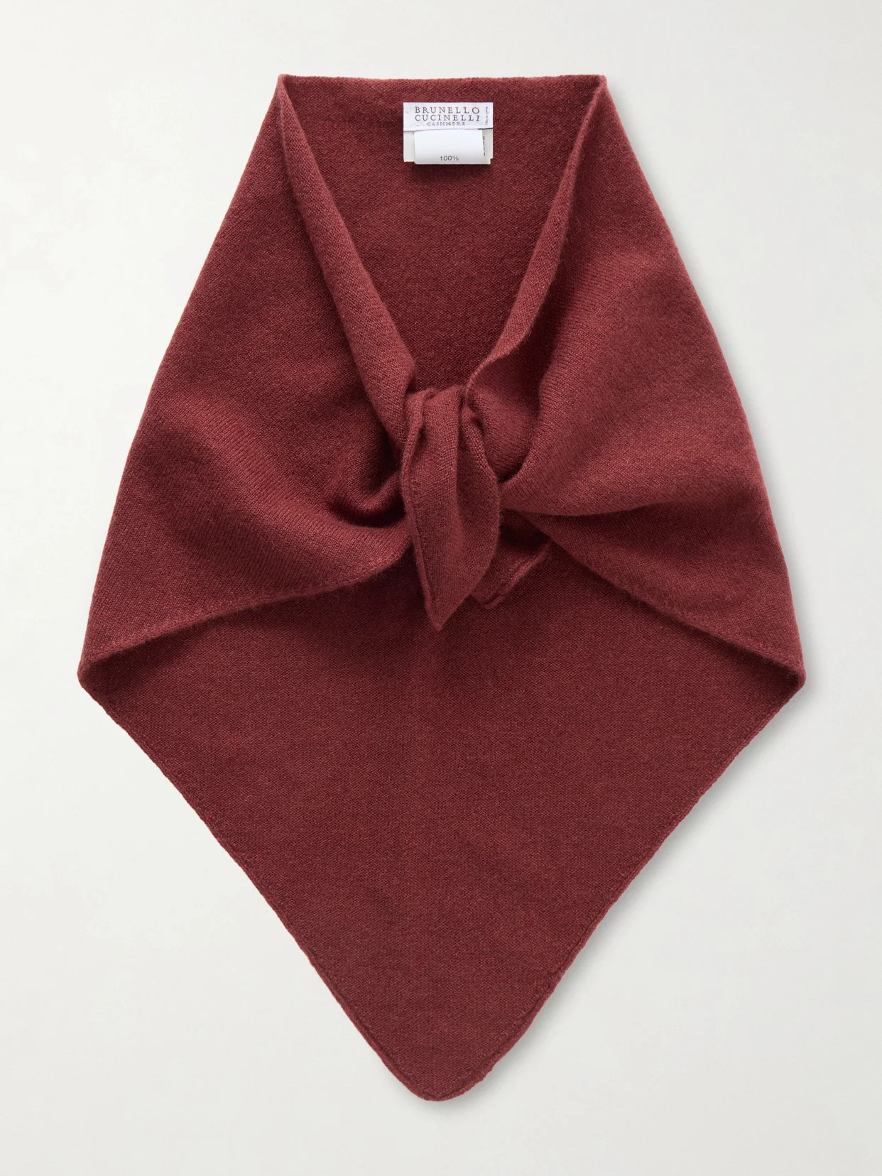 Bead-embellished Cashmere Scarf - 1