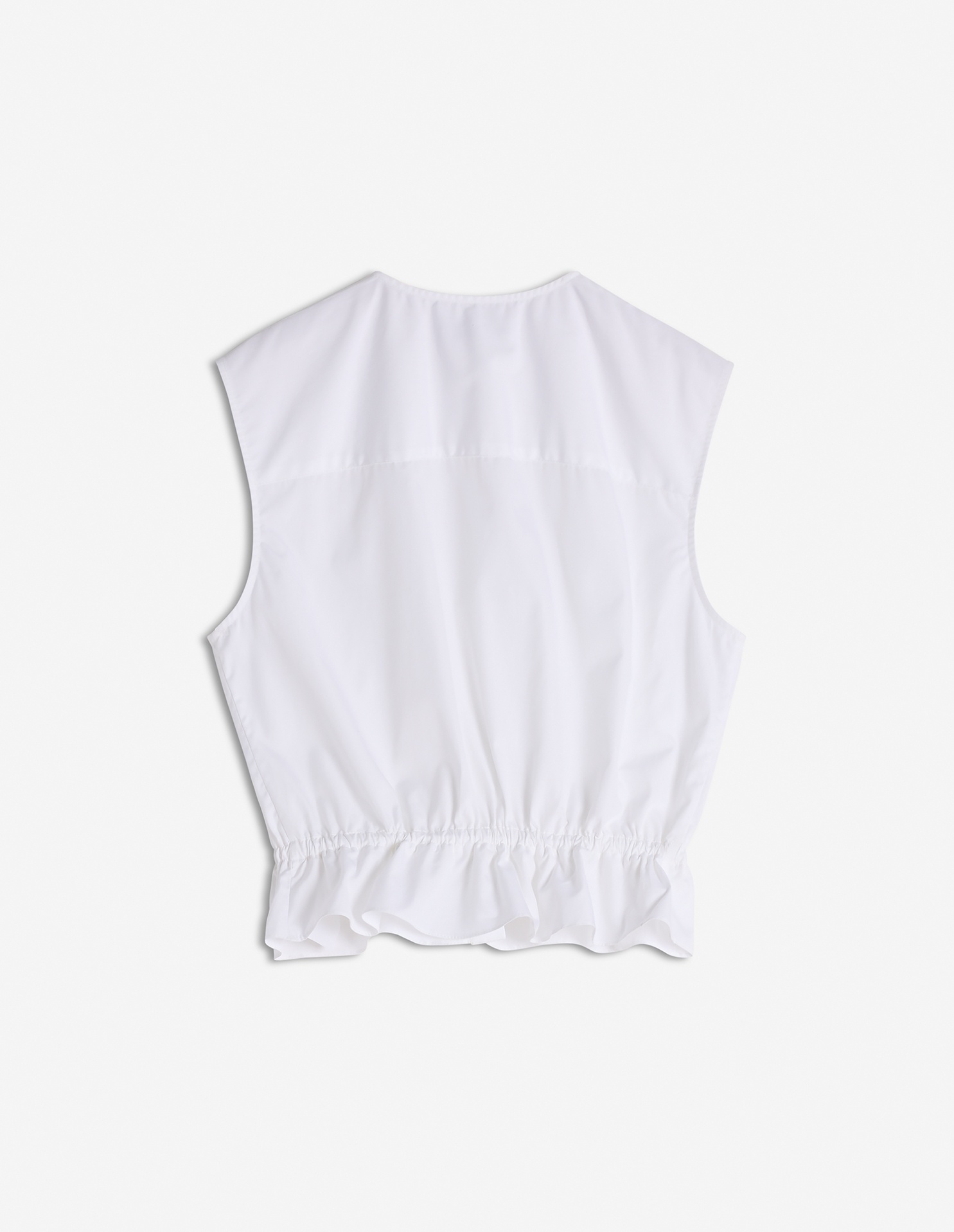 CRAFTED EMBROIDERY SLEEVELESS TOP - 6