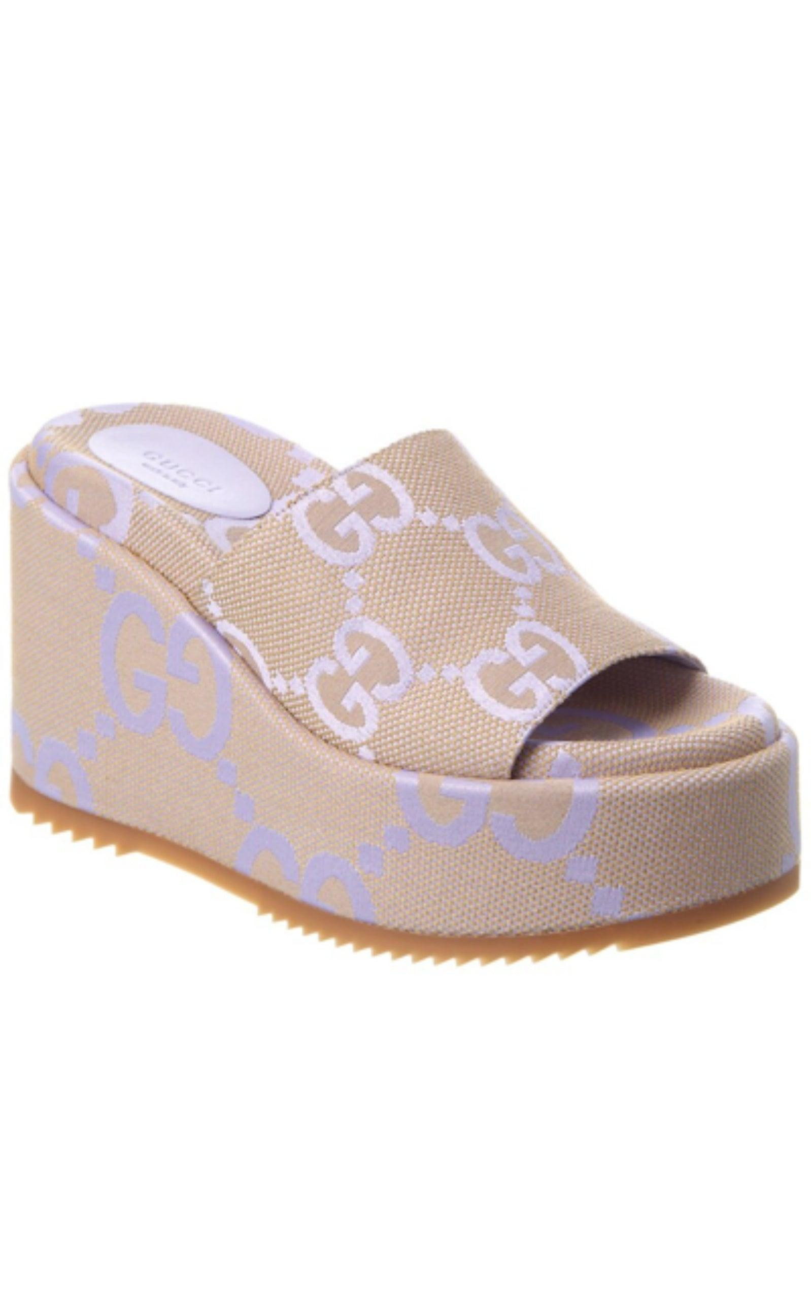 GG Supreme 120mm Platform Sandals - 3