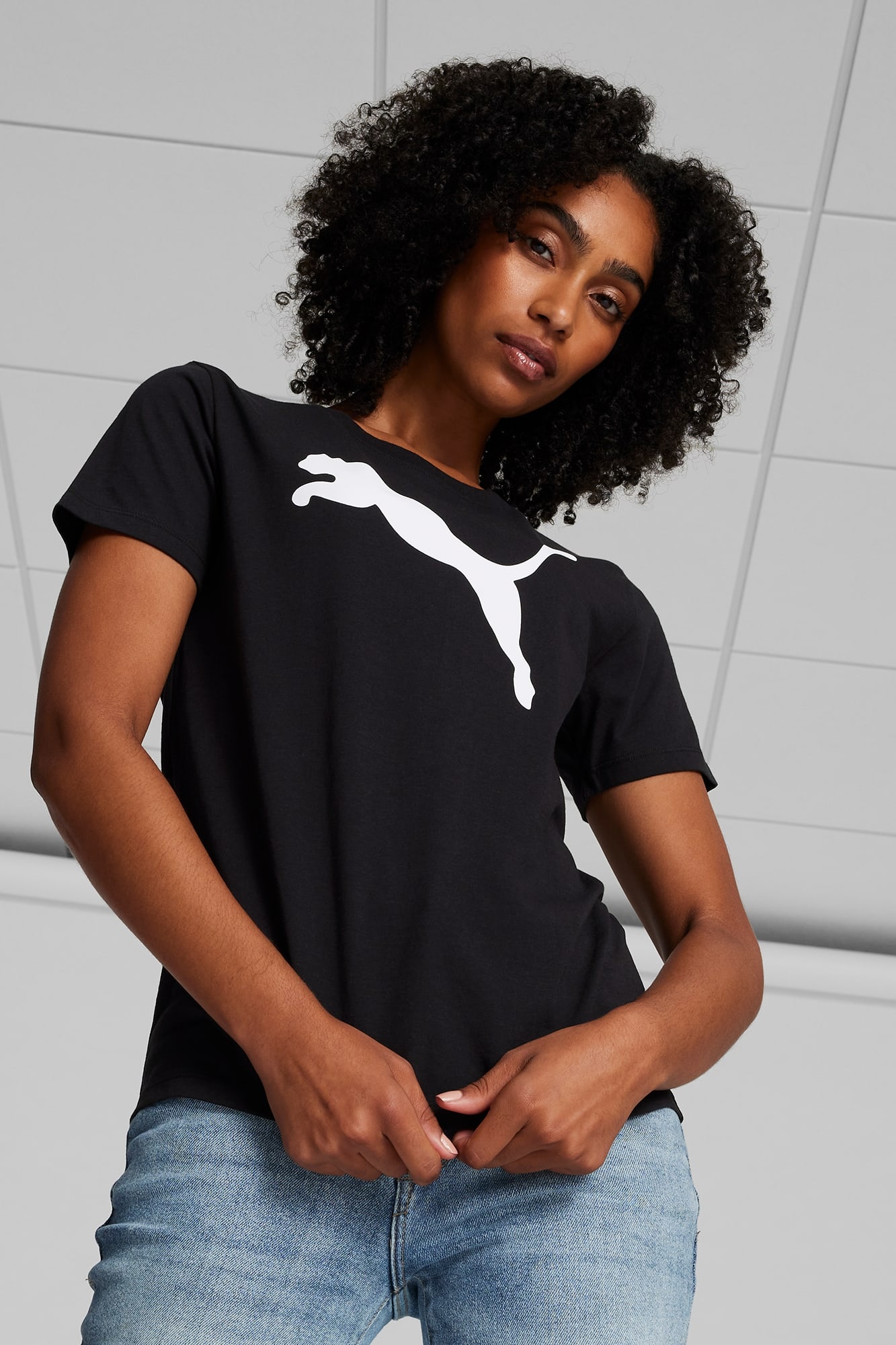 Essentials Big Cat Logo Women's Tee - 3