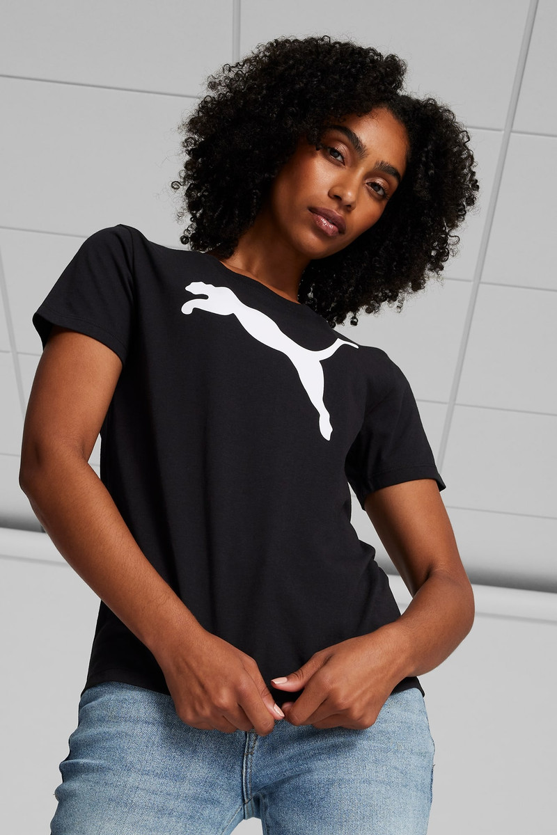 PUMA Essentials Big Cat Logo Women's Tee outlook