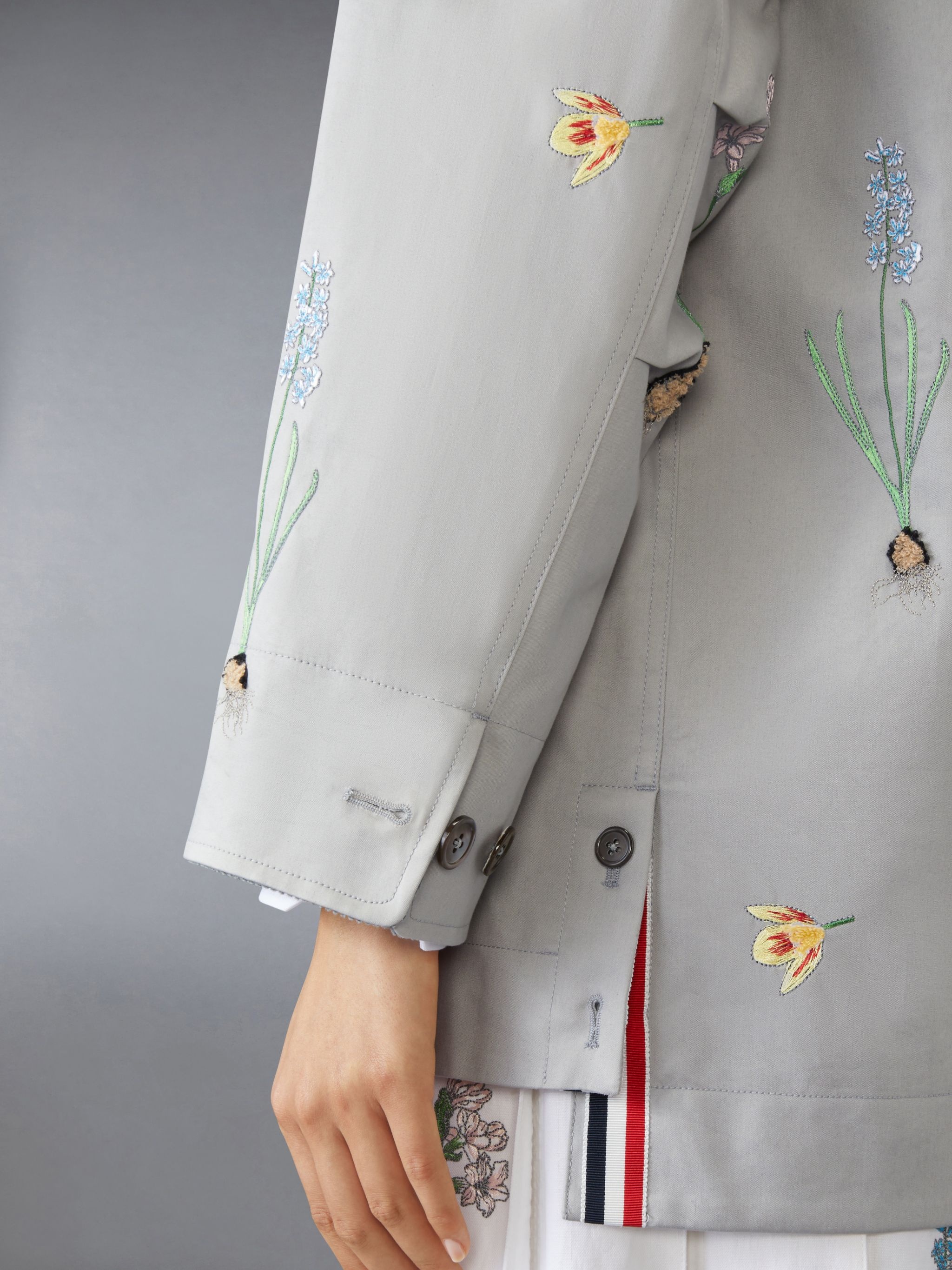 MACKINTOSH FLORAL GARDENING COAT - 4