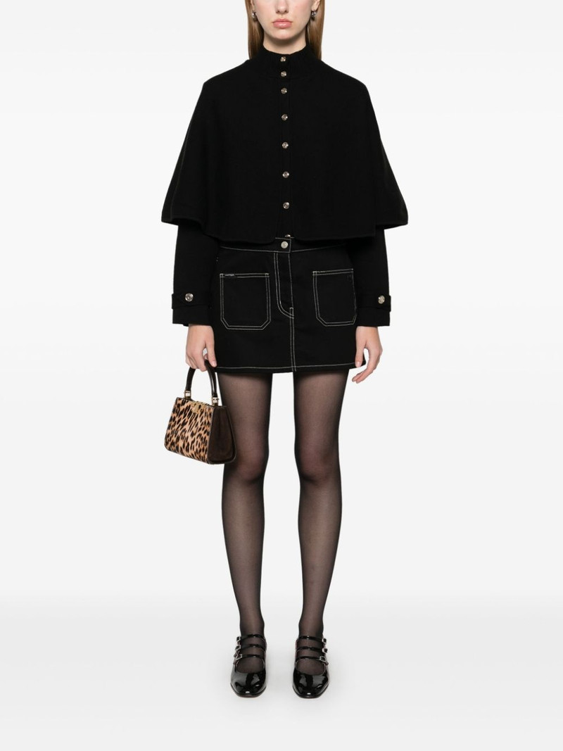 maje cape-effect cardigan outlook