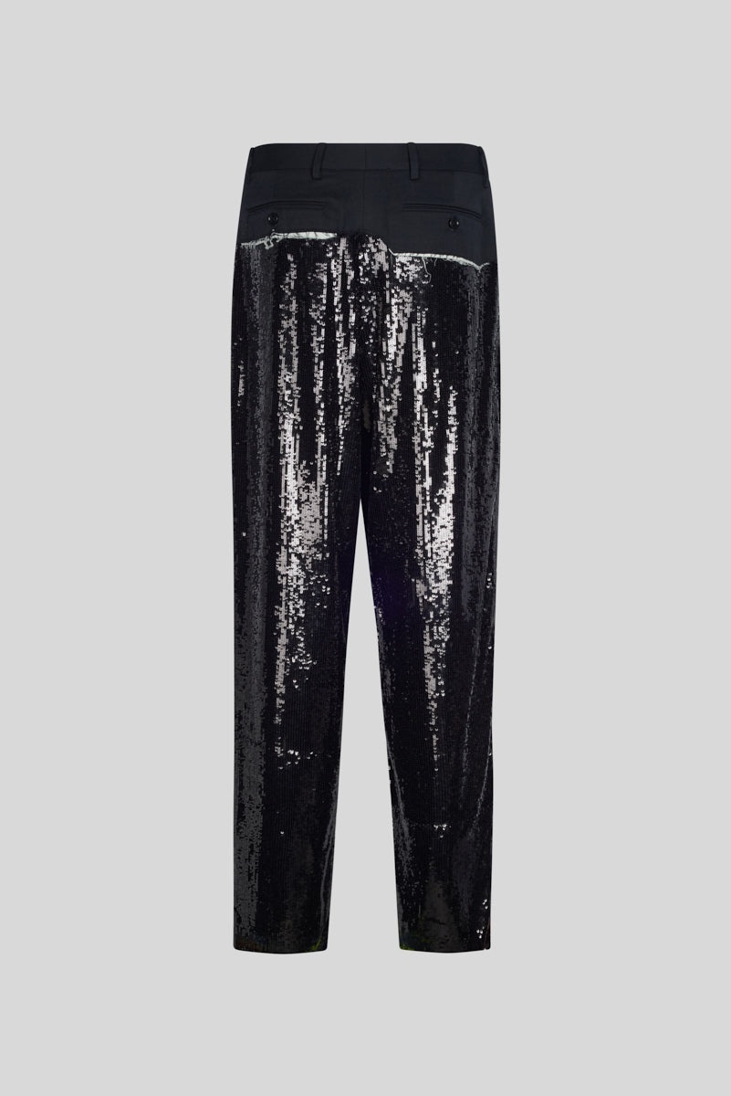 Panta Pailette Black - 7