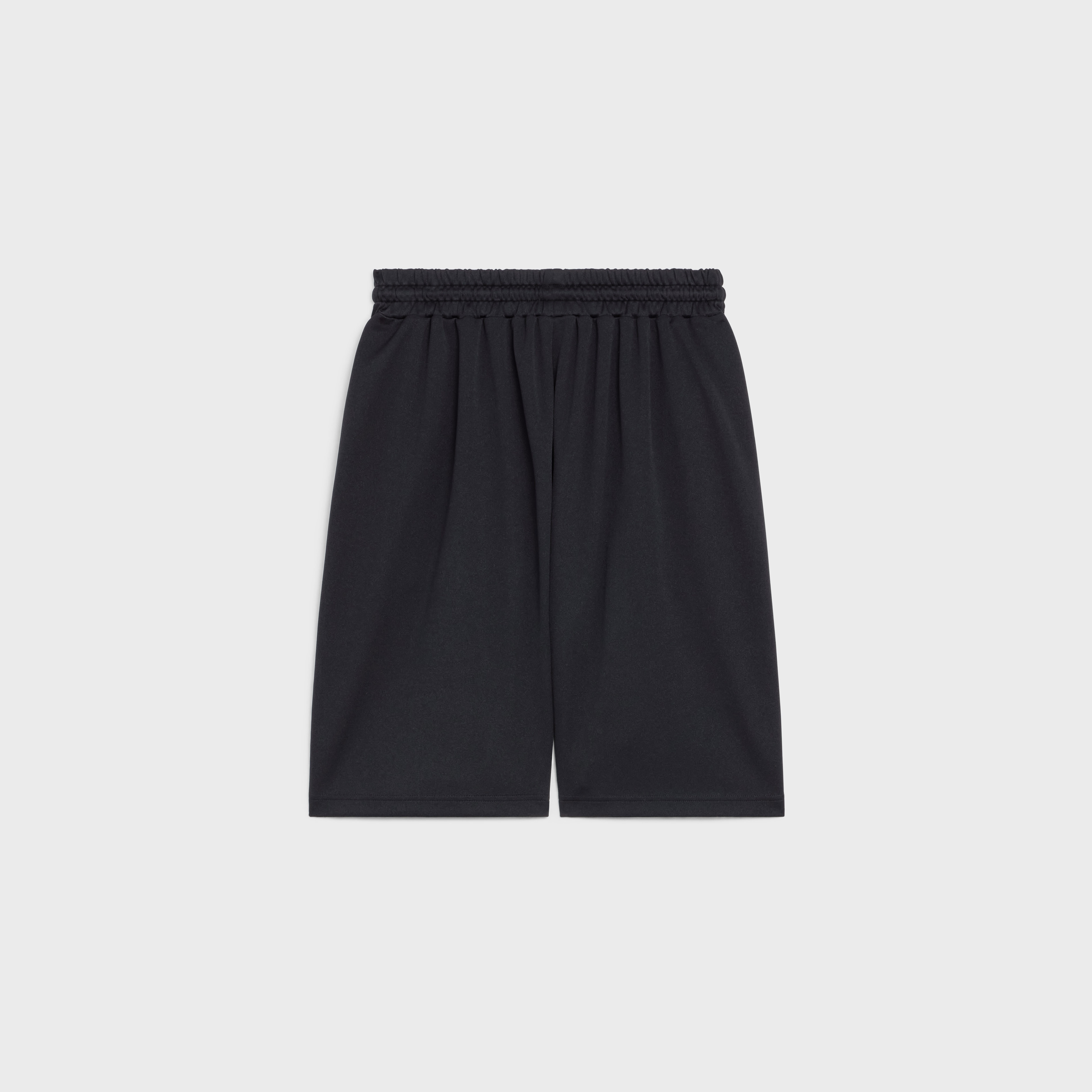 REVERSIBLE OVERSIZED CELINE SHORTS IN JERSEY - 2