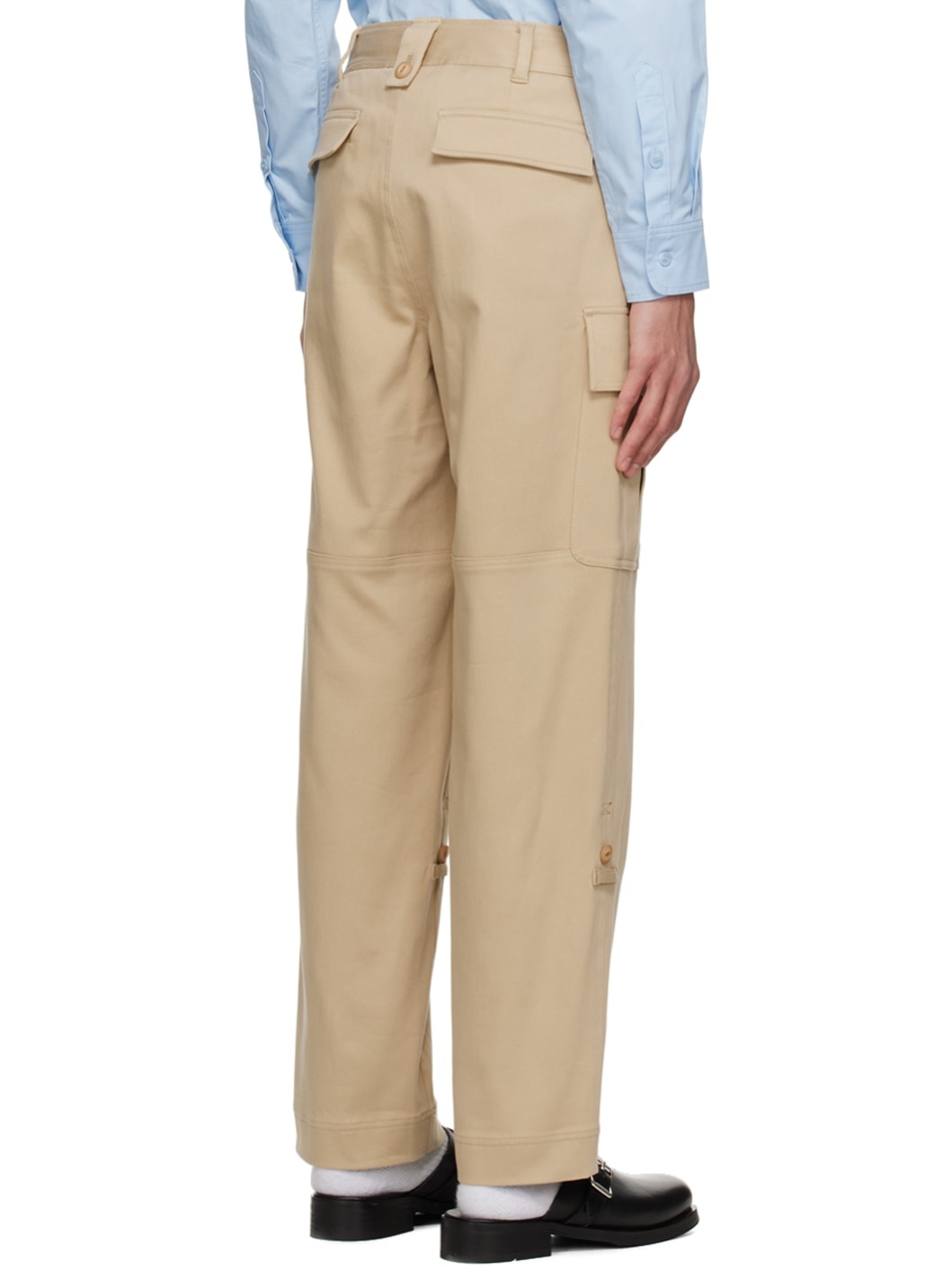 SSENSE Exclusive Beige Cargo Pants - 3