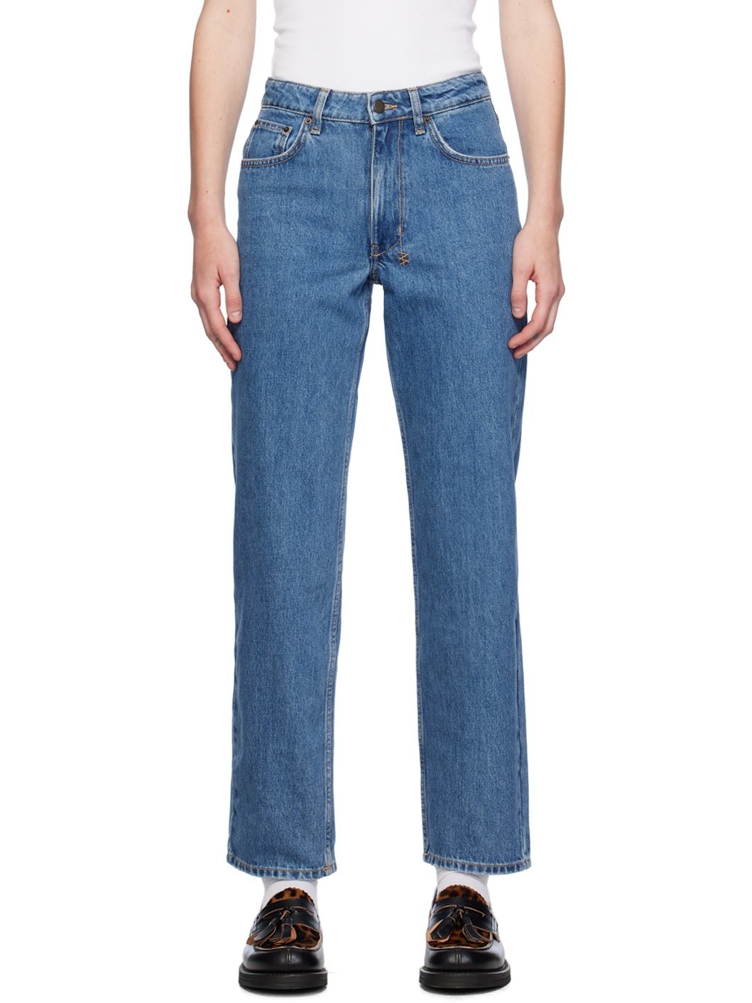 Blue Playback Jeans - 1