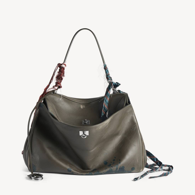 Men's Rodeo Handbag Large in Khaki 1