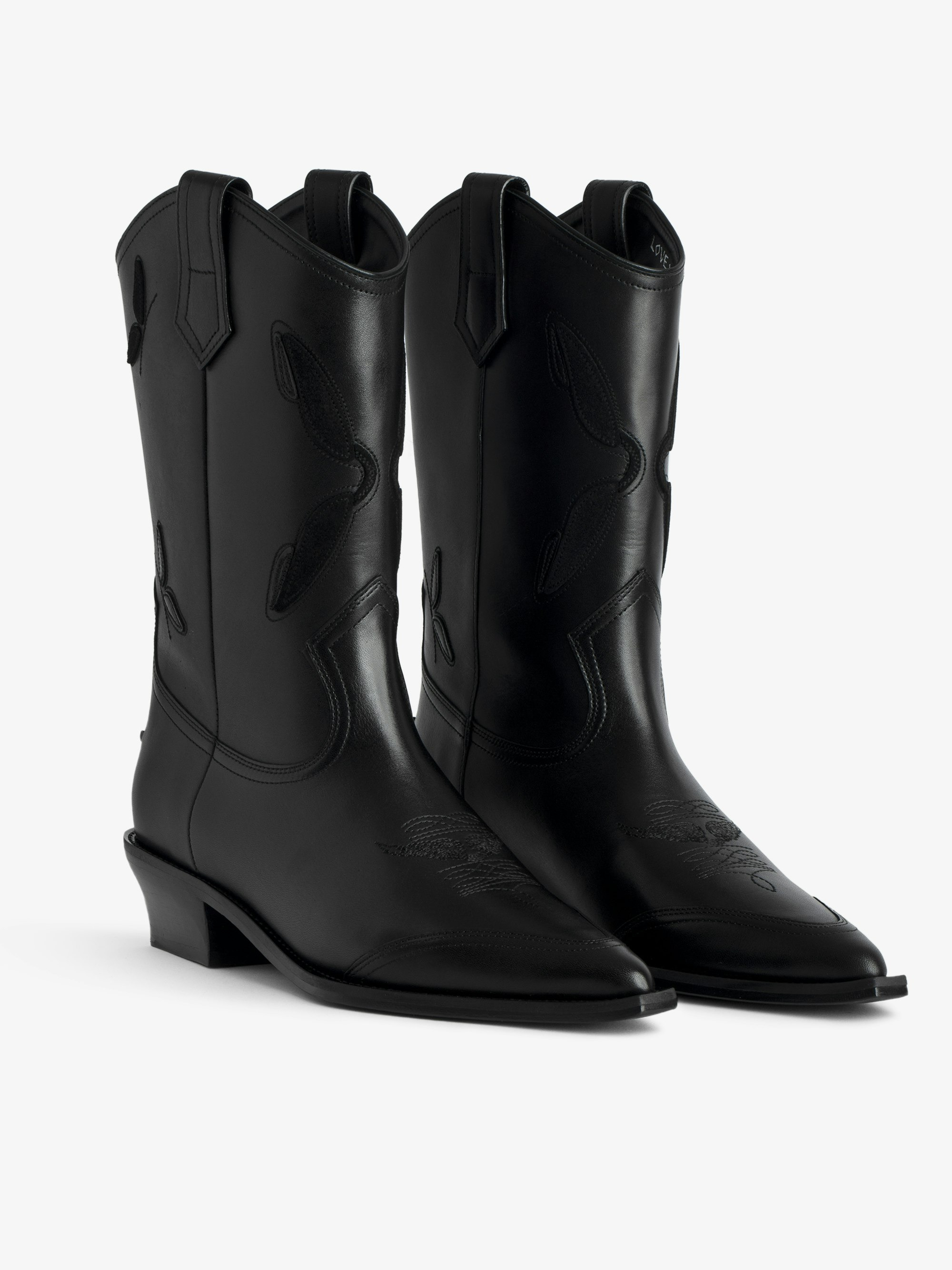 Cara Western Boots - 3
