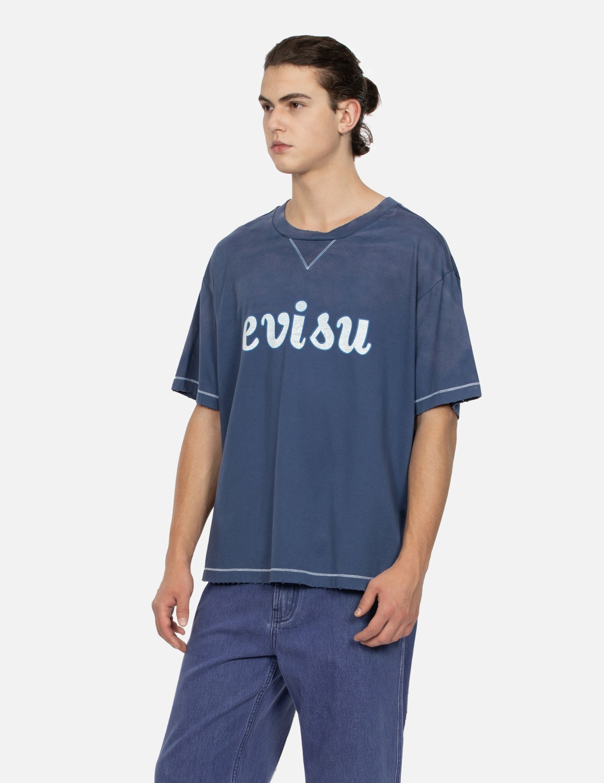 Logo Print Boxy T-shirt - 7