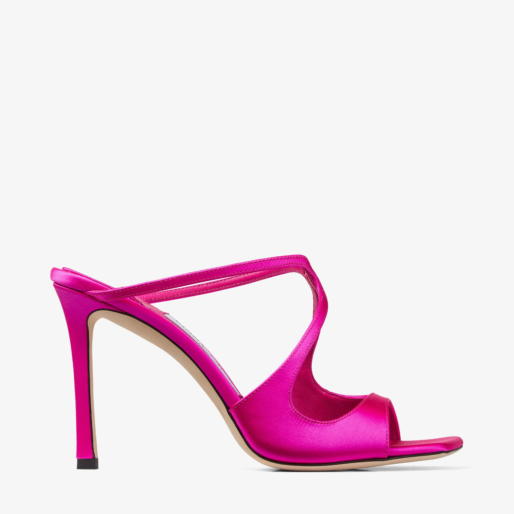 Anise 95
Fuchsia Satin Mules - 1