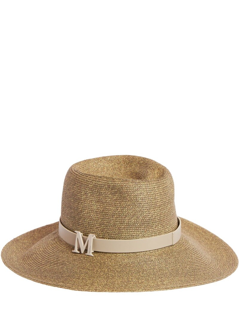Musette straw brimmed hat - 3