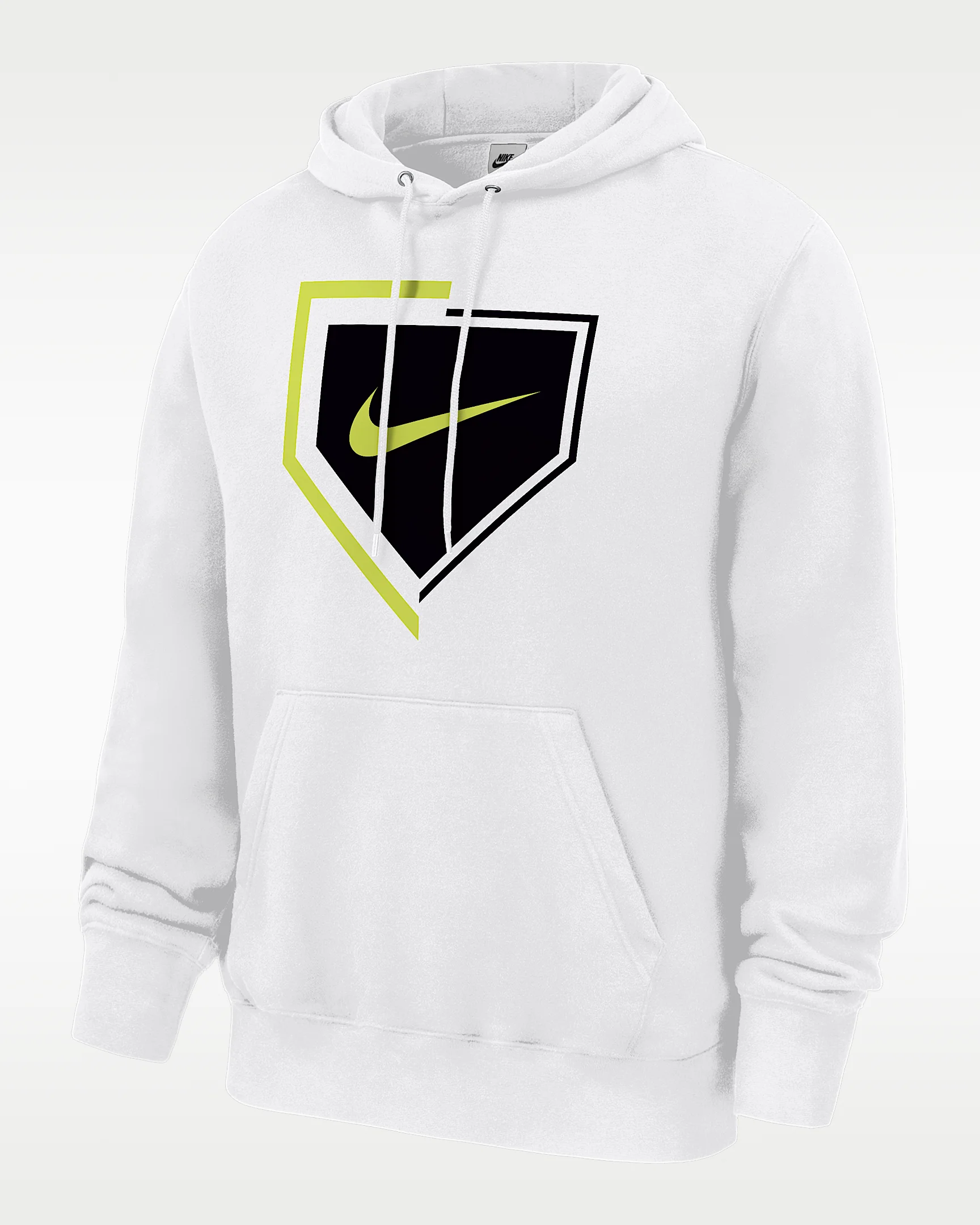 Nike Club Men's Baseball Pullover Fleece Hoodie - 1